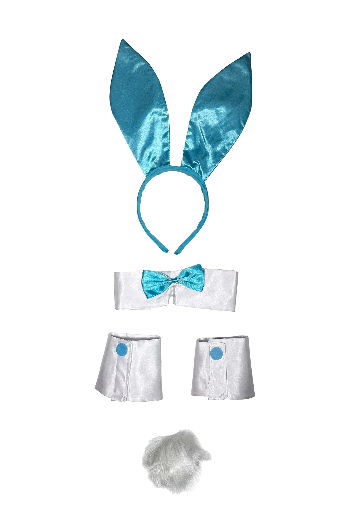5 Piece Bunny Accessory Kit - Blue - Image 2