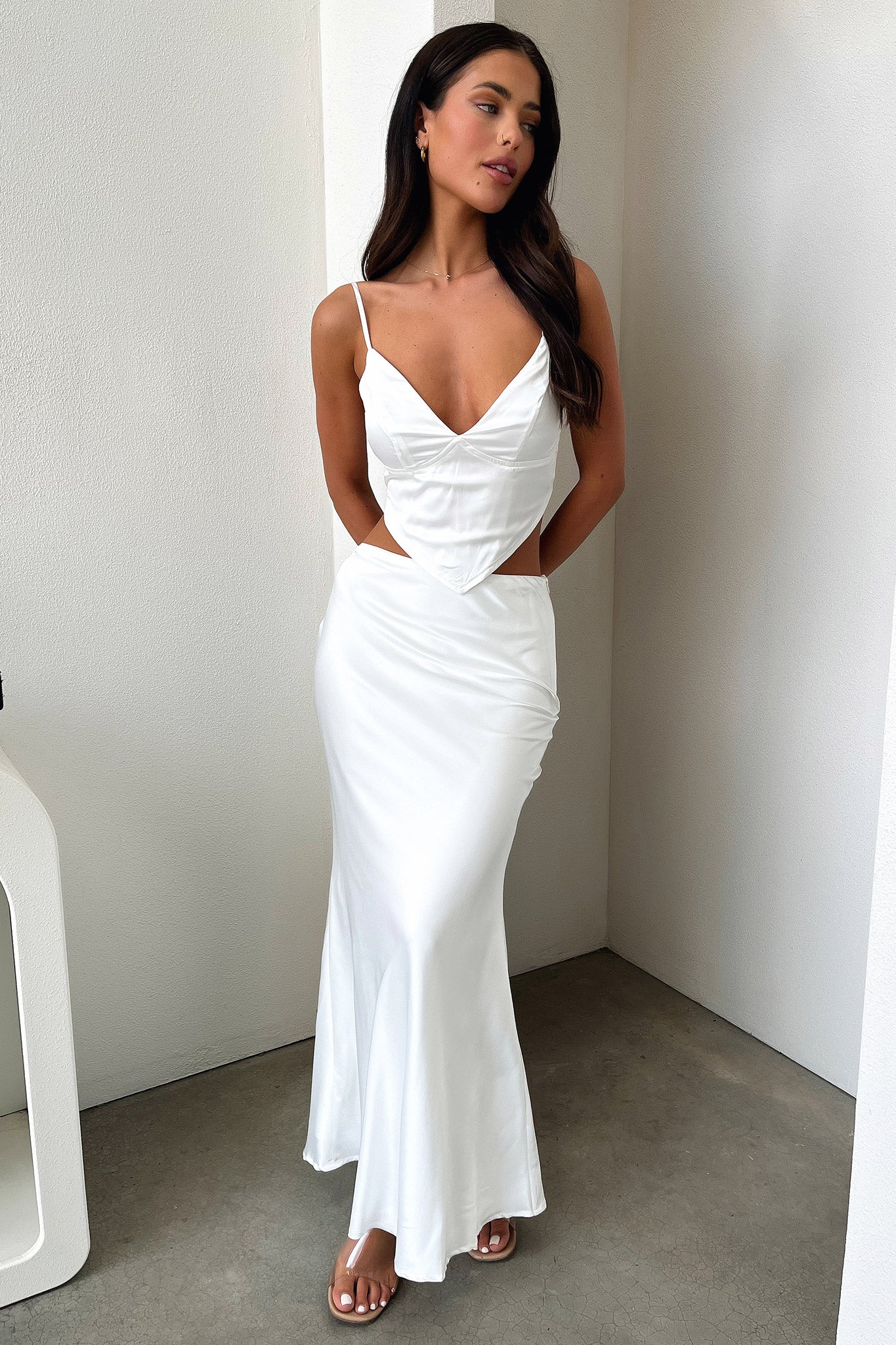 Adira Maxi Skirt - White - Image 5