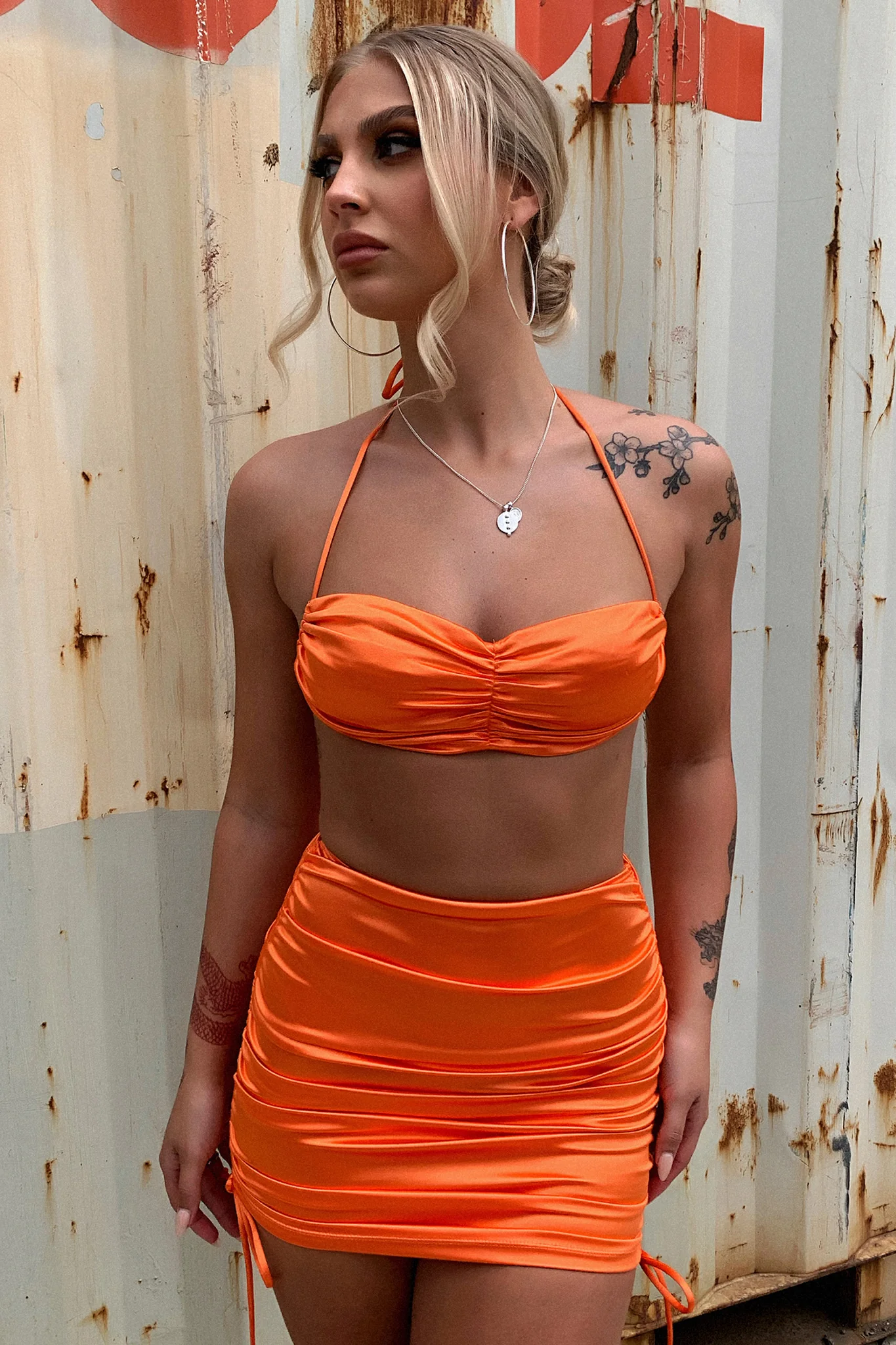 Alannah Crop - Orange - Image 10