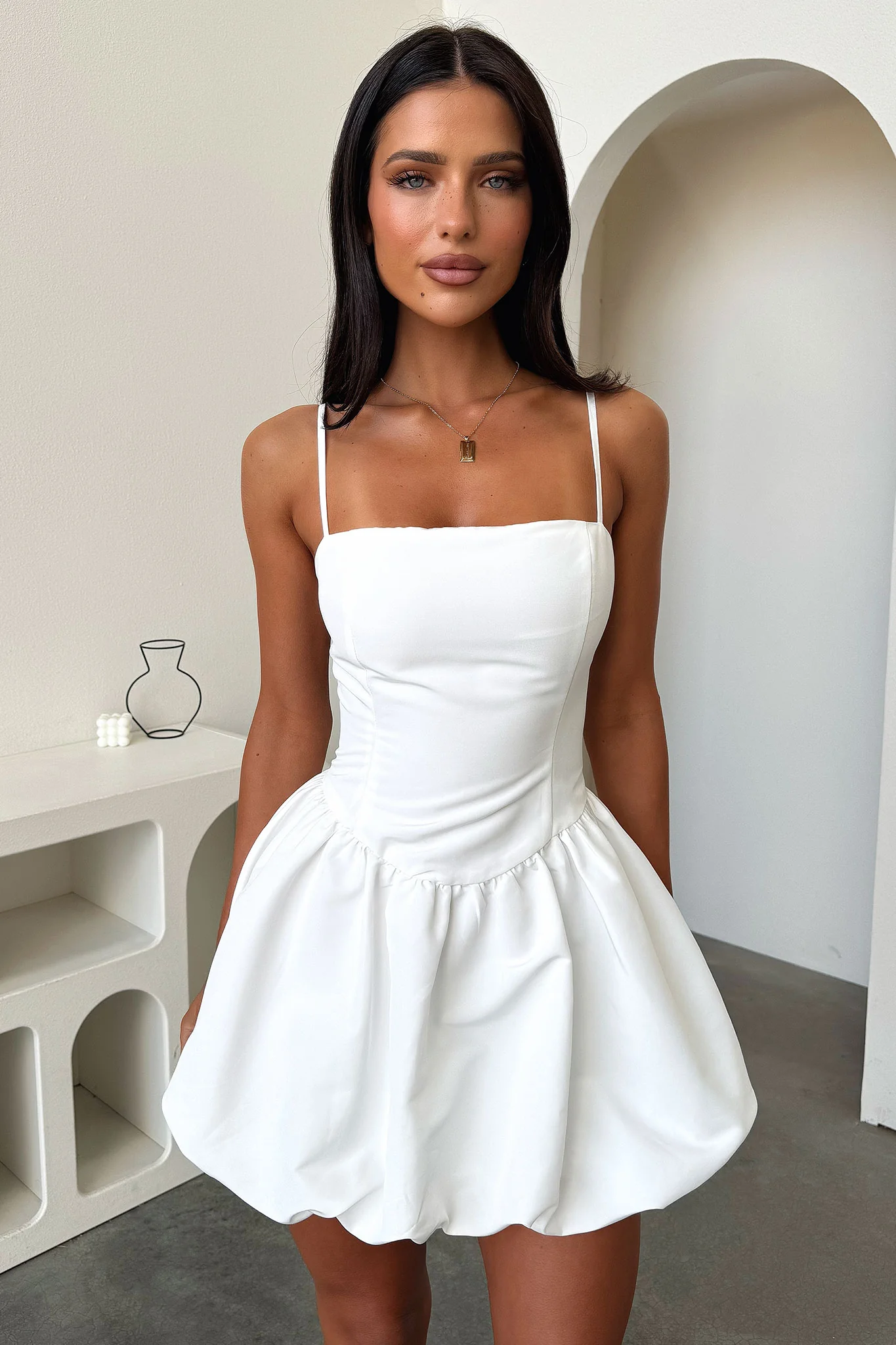 Albin Dress - White - Image 3
