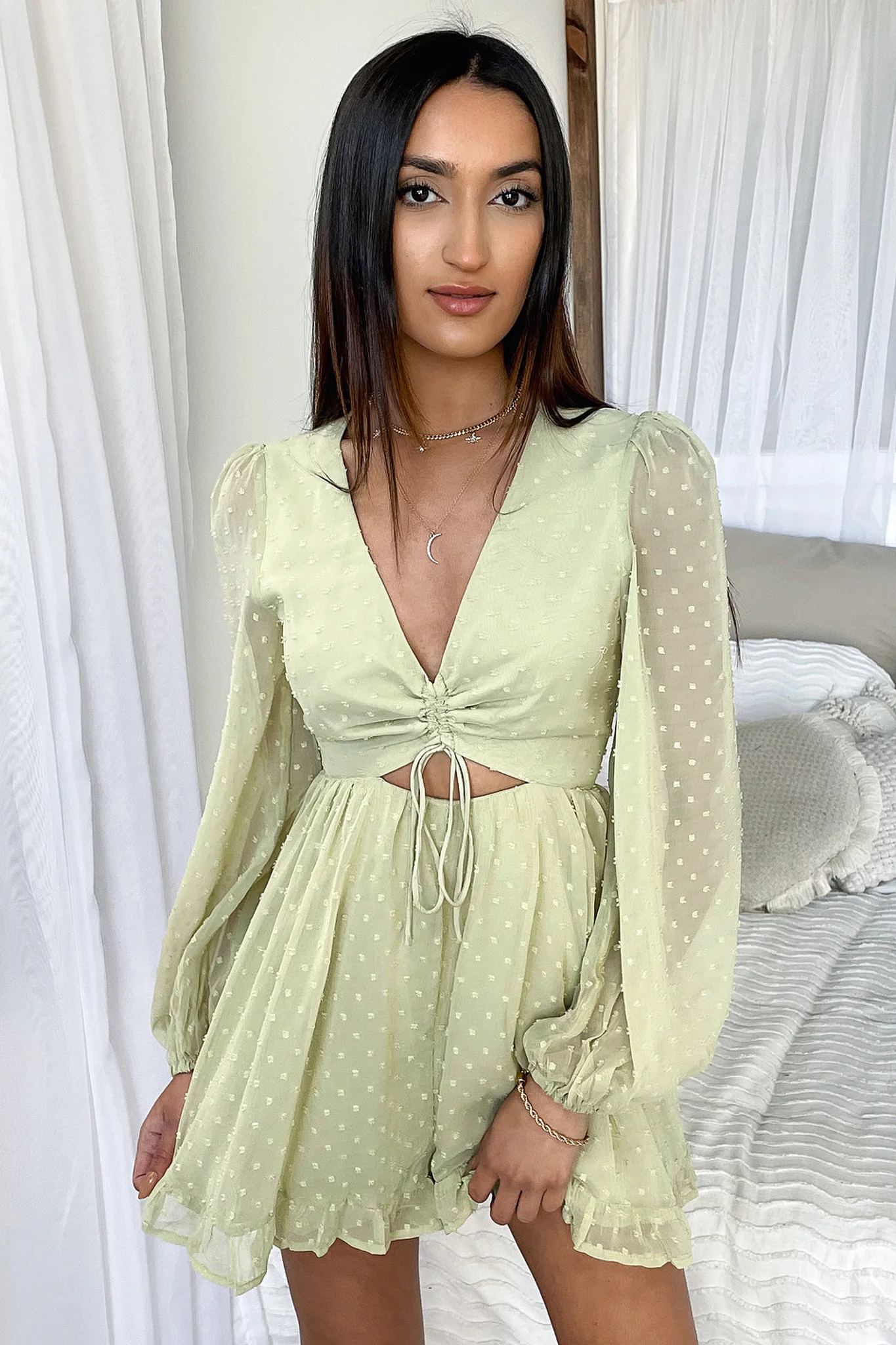 Asprin Playsuit - Green - Image 3