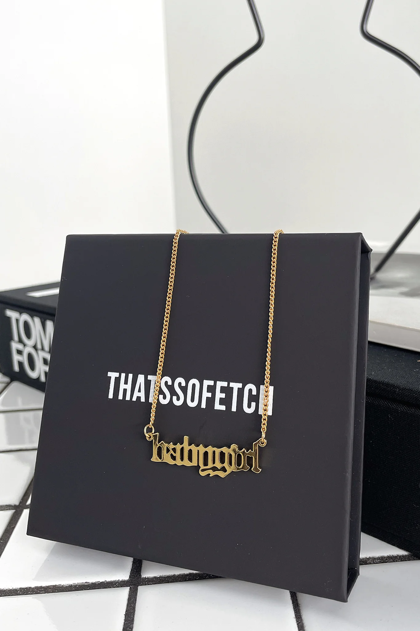 Babygirl necklace - 18k Gold Plated - Image 4