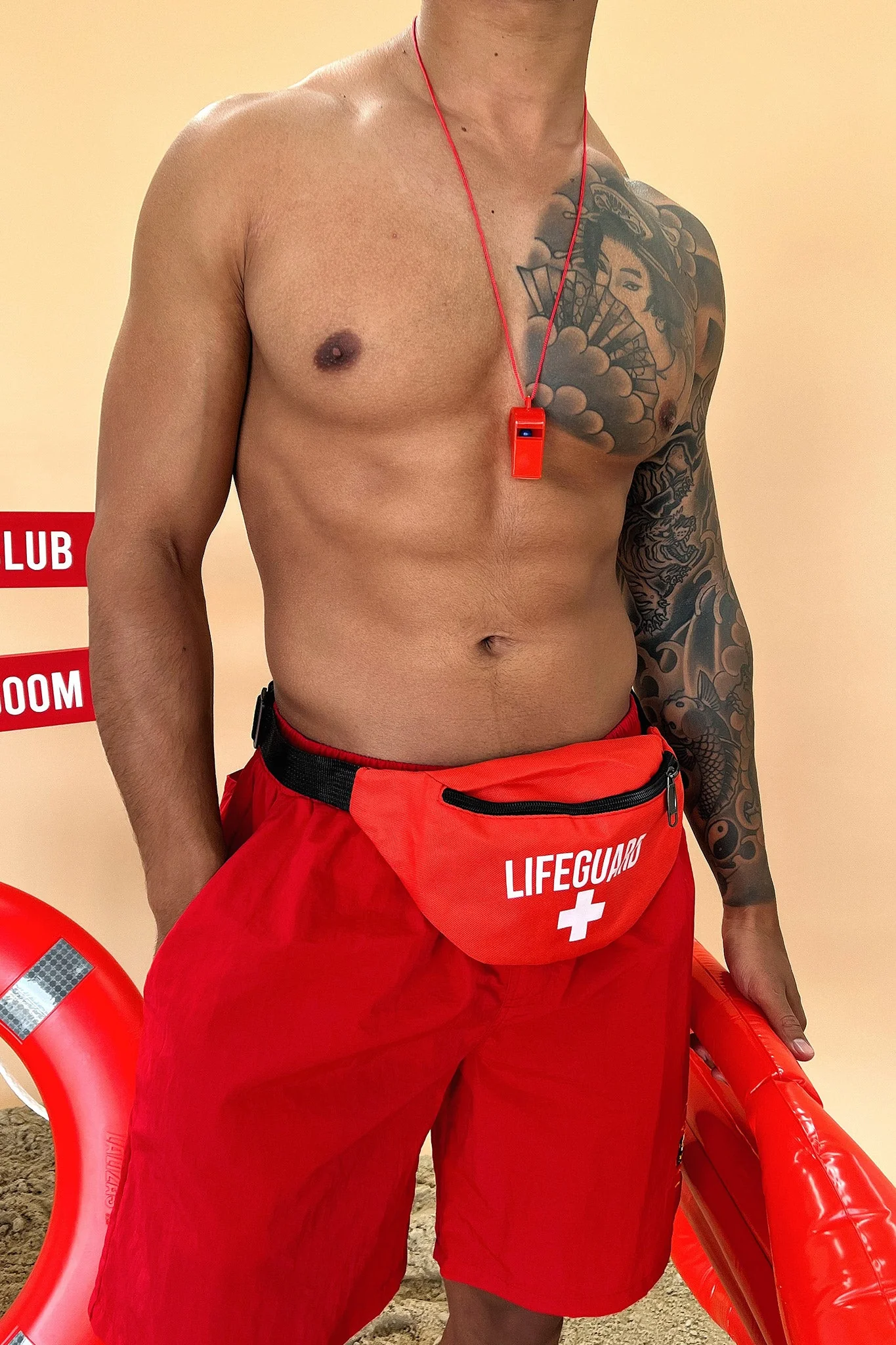 Bae Shorts - Red - Image 8