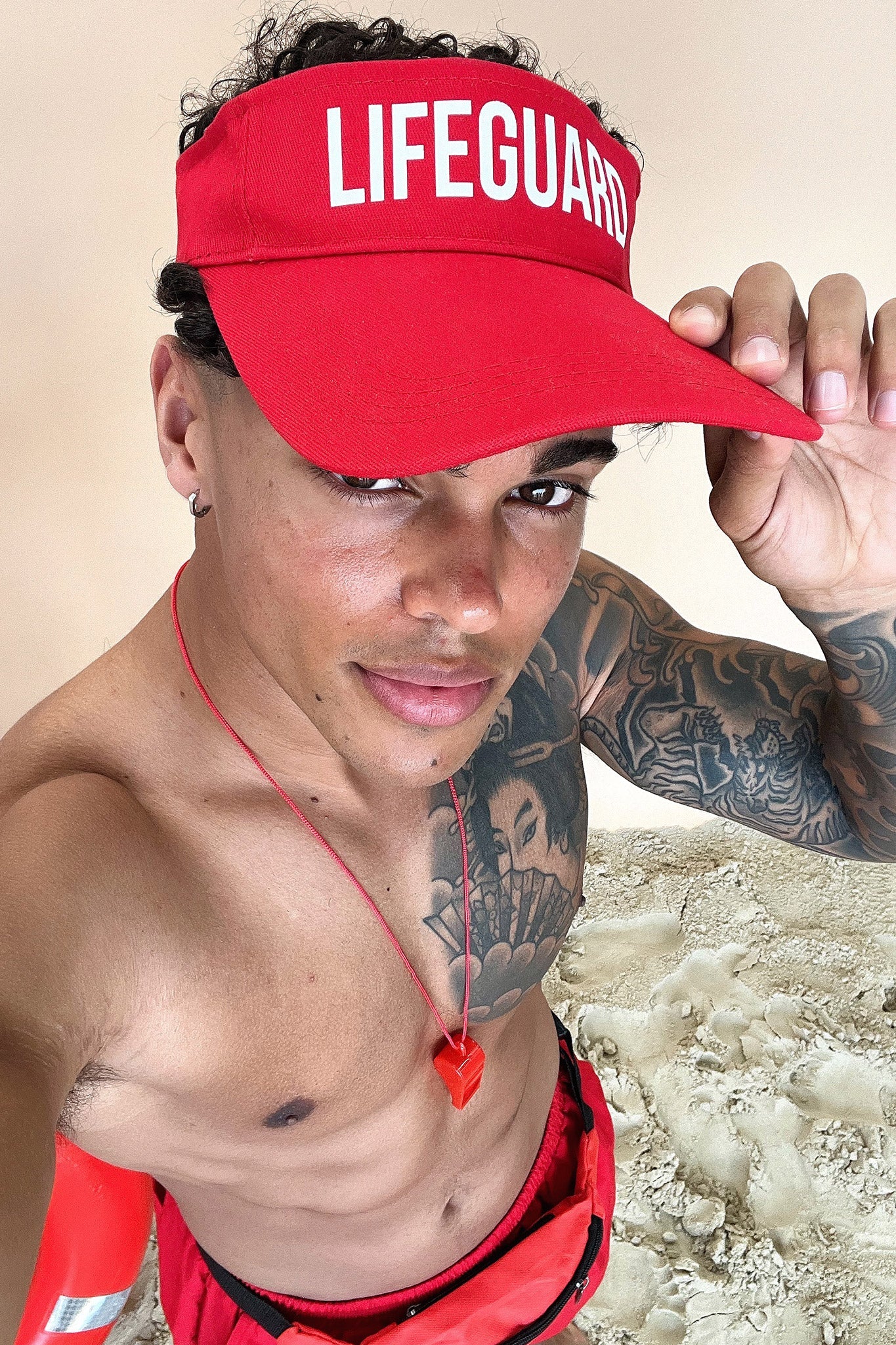 Bae Shorts - Red - Image 9