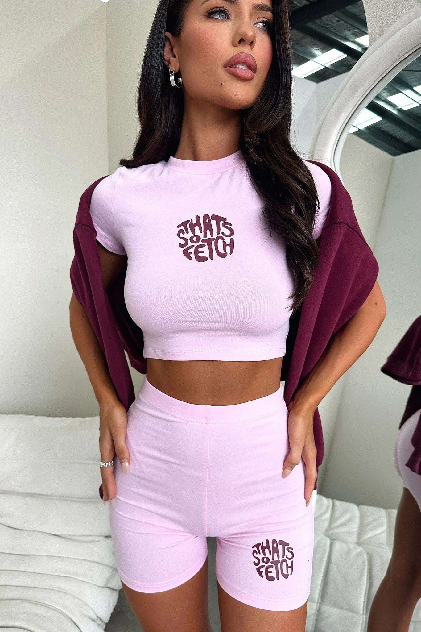 Beckham Baby Tee - Pink - Image 3
