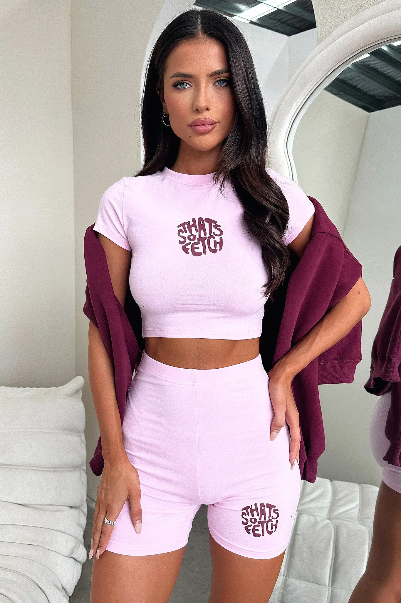 Beckham Baby Tee - Pink - Image 7
