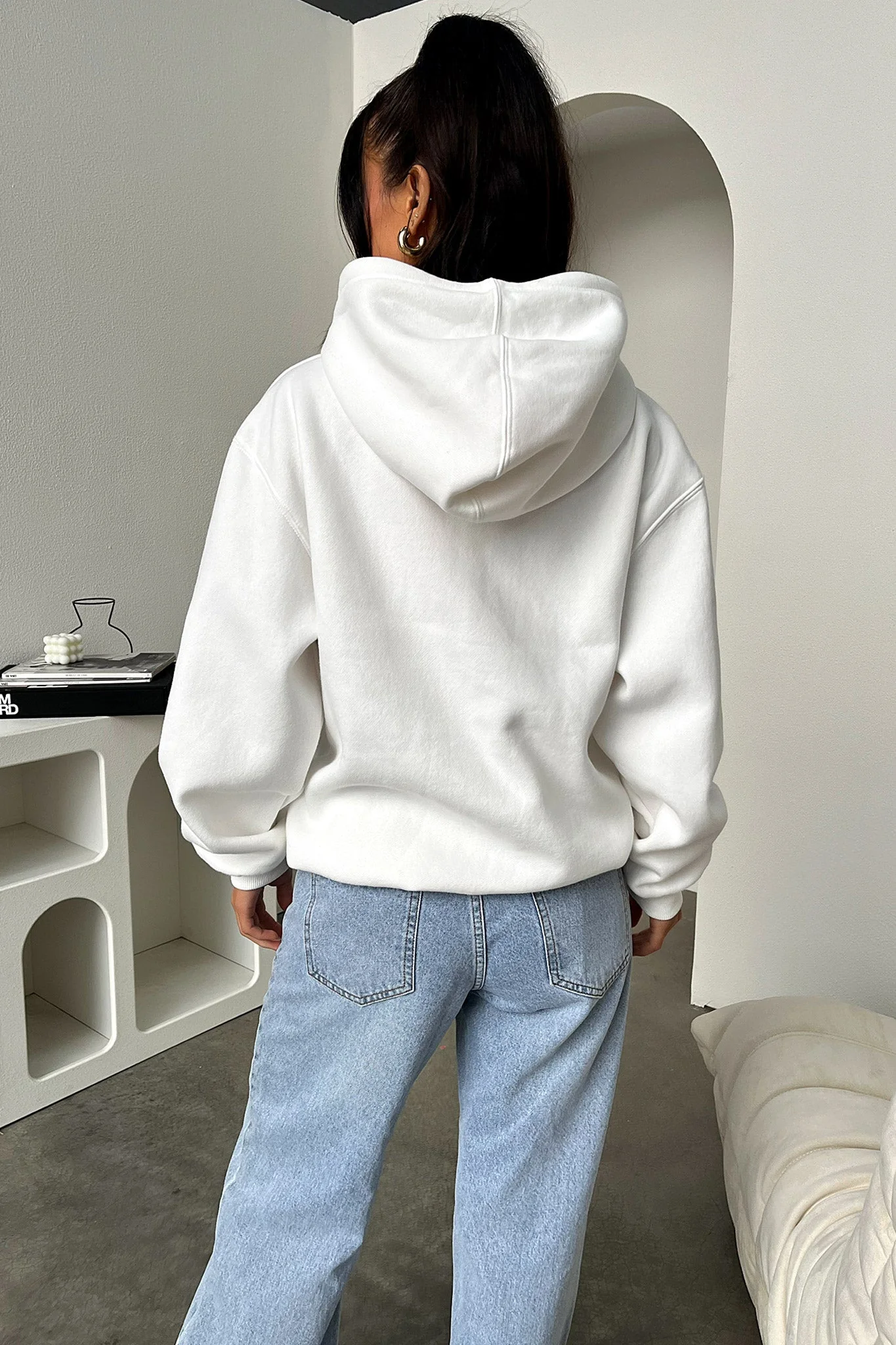 Calabasas Hoodie - White - Image 7
