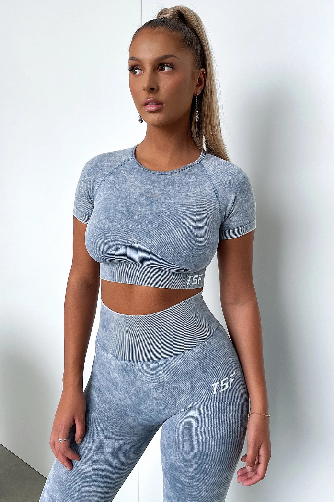 Caz Short Sleeve Top - Blue - Image 7
