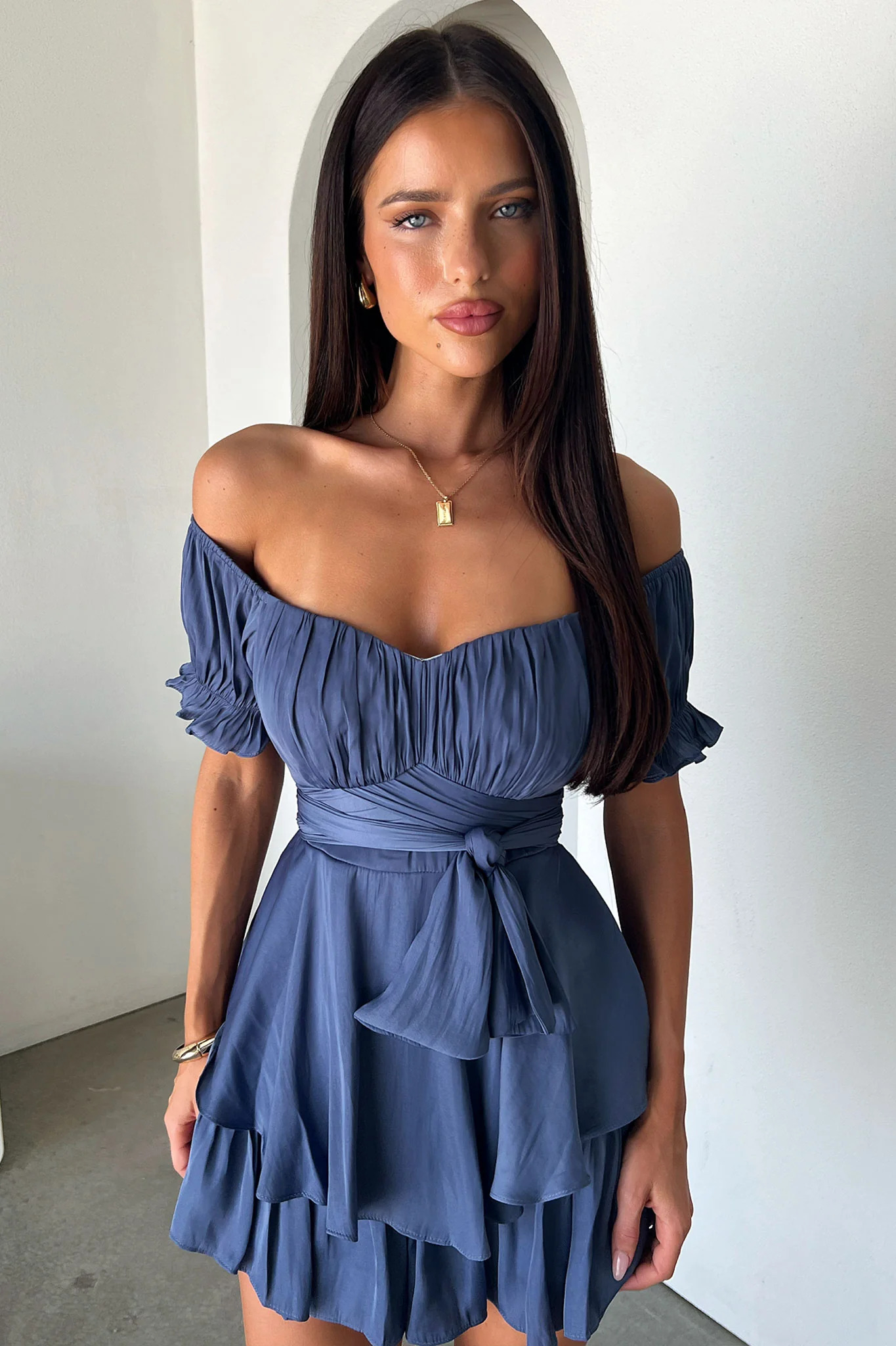Ciera Playsuit - Navy - Image 2