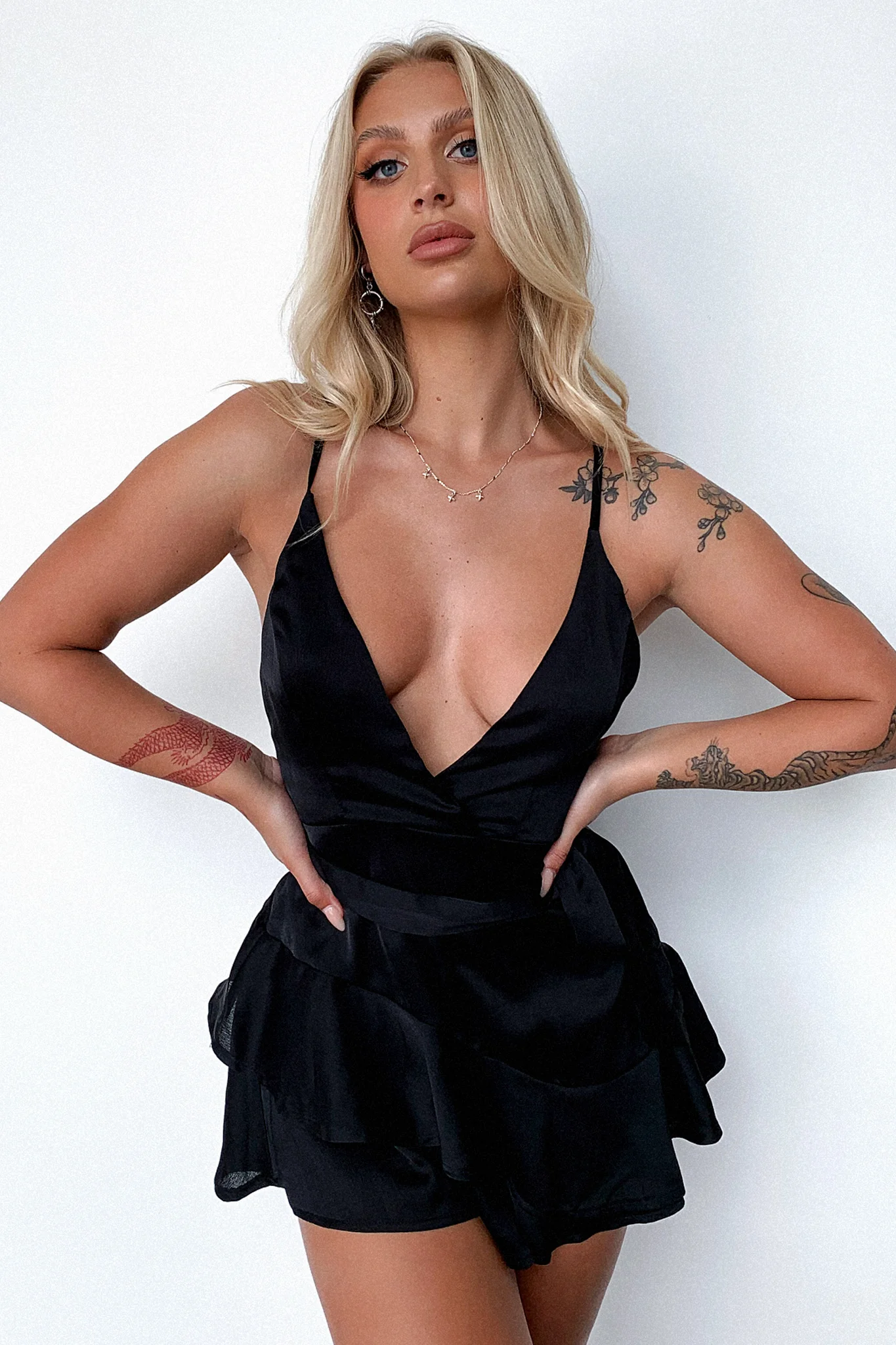 Coco Playsuit - Black - Image 5