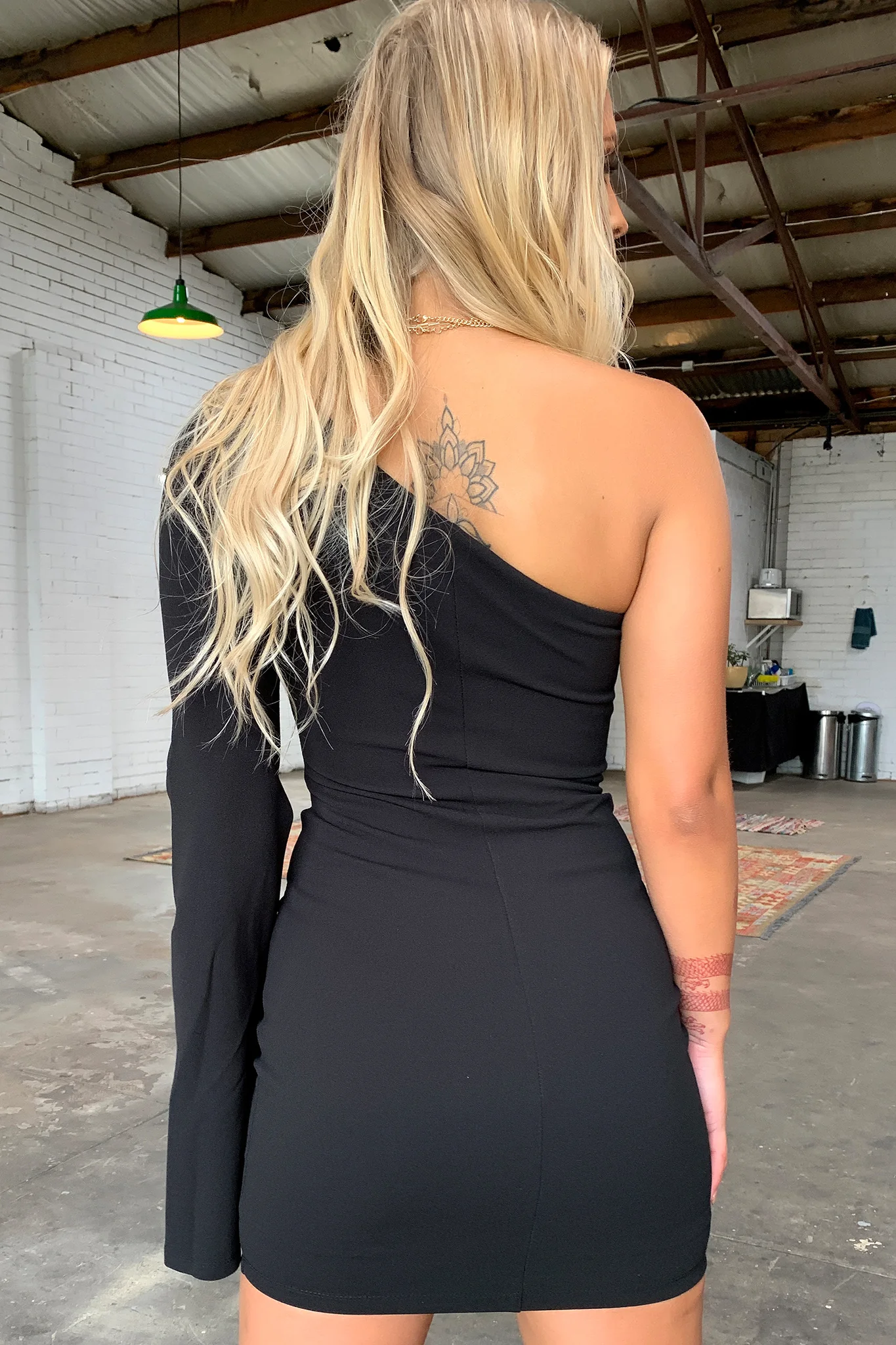 Cologne Dress - Black - Image 5