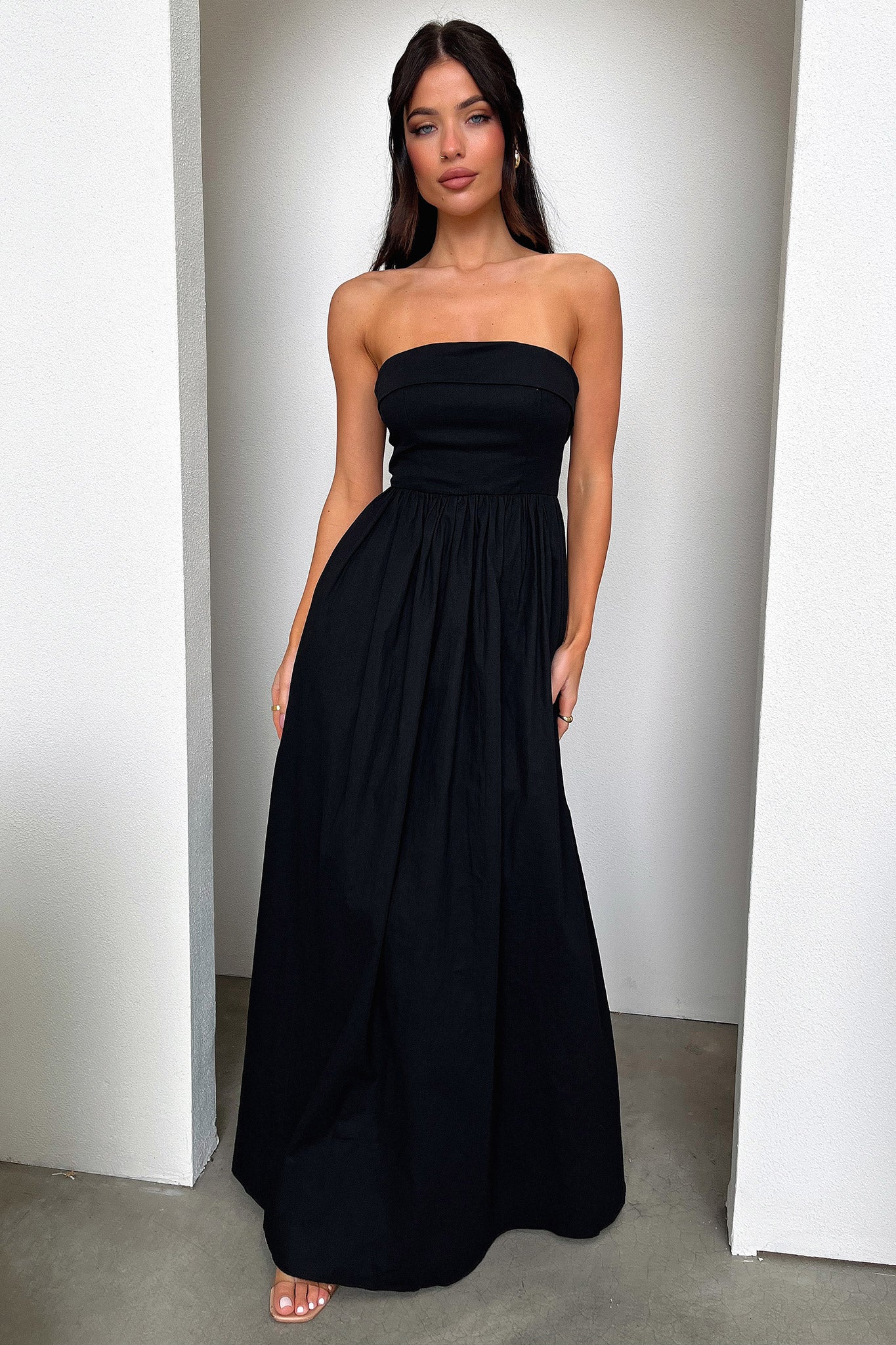 Cornell Maxi Dress - Black - Image 2