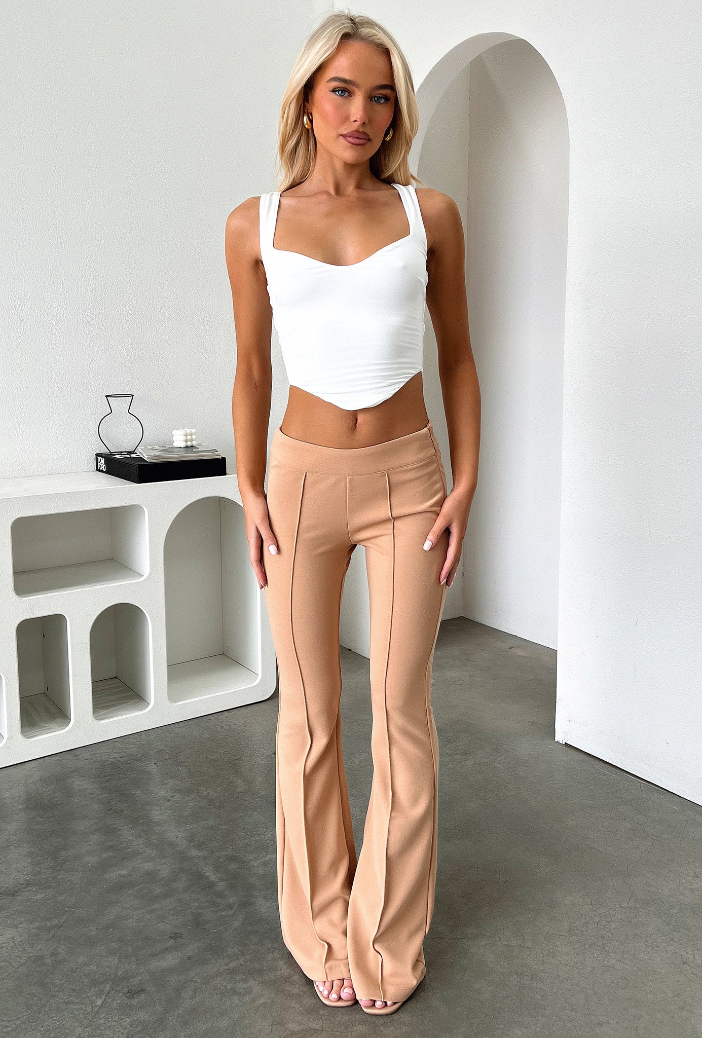 Dalton Pants - Beige - Image 5