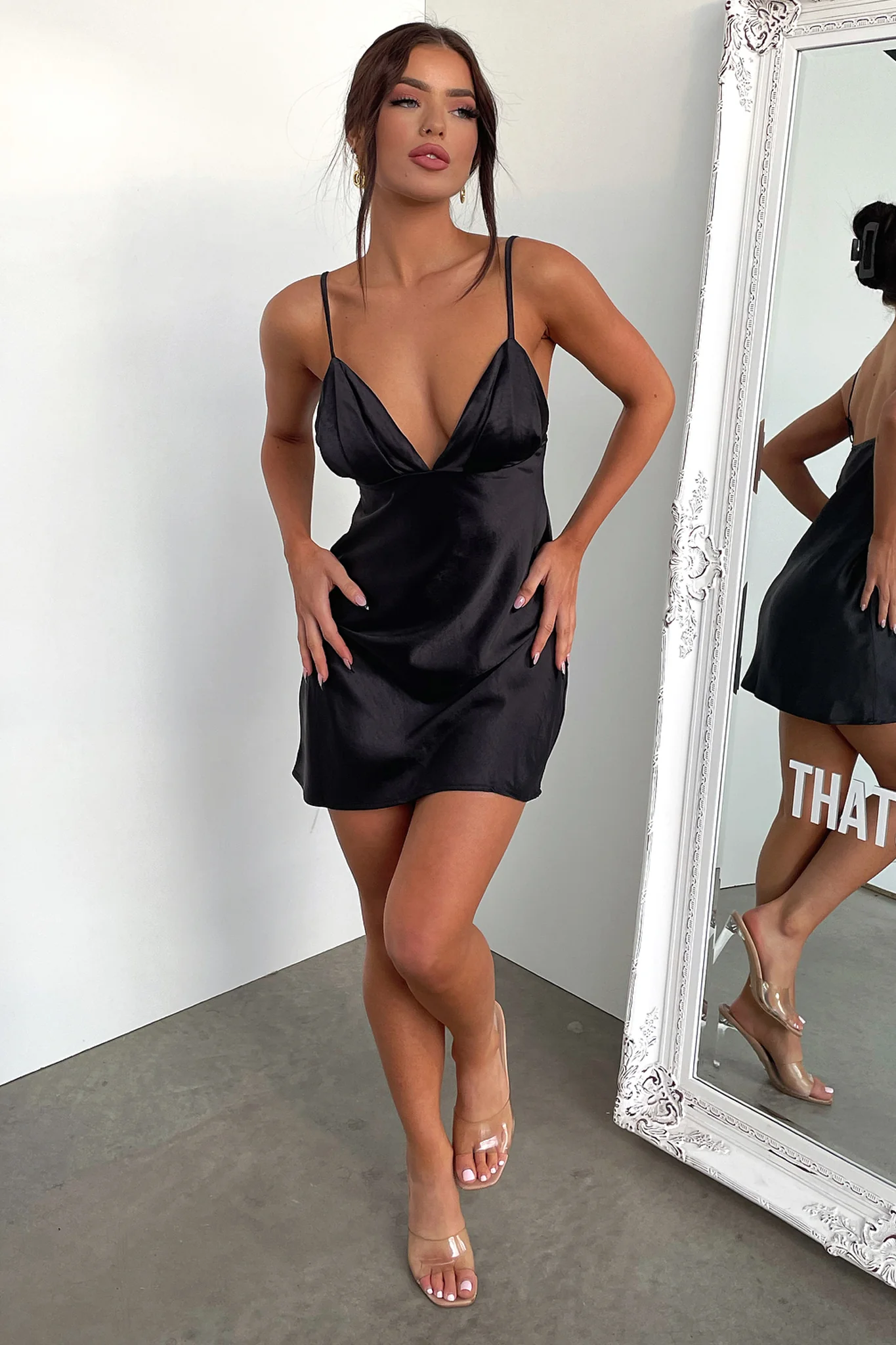 Dixie Dress - Black - Image 3