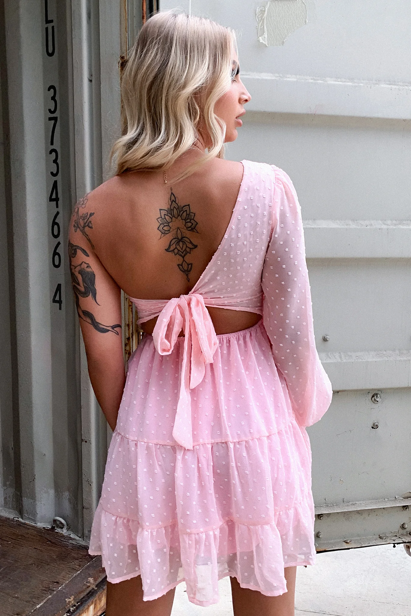 Georgia Dress - Pink - Image 4