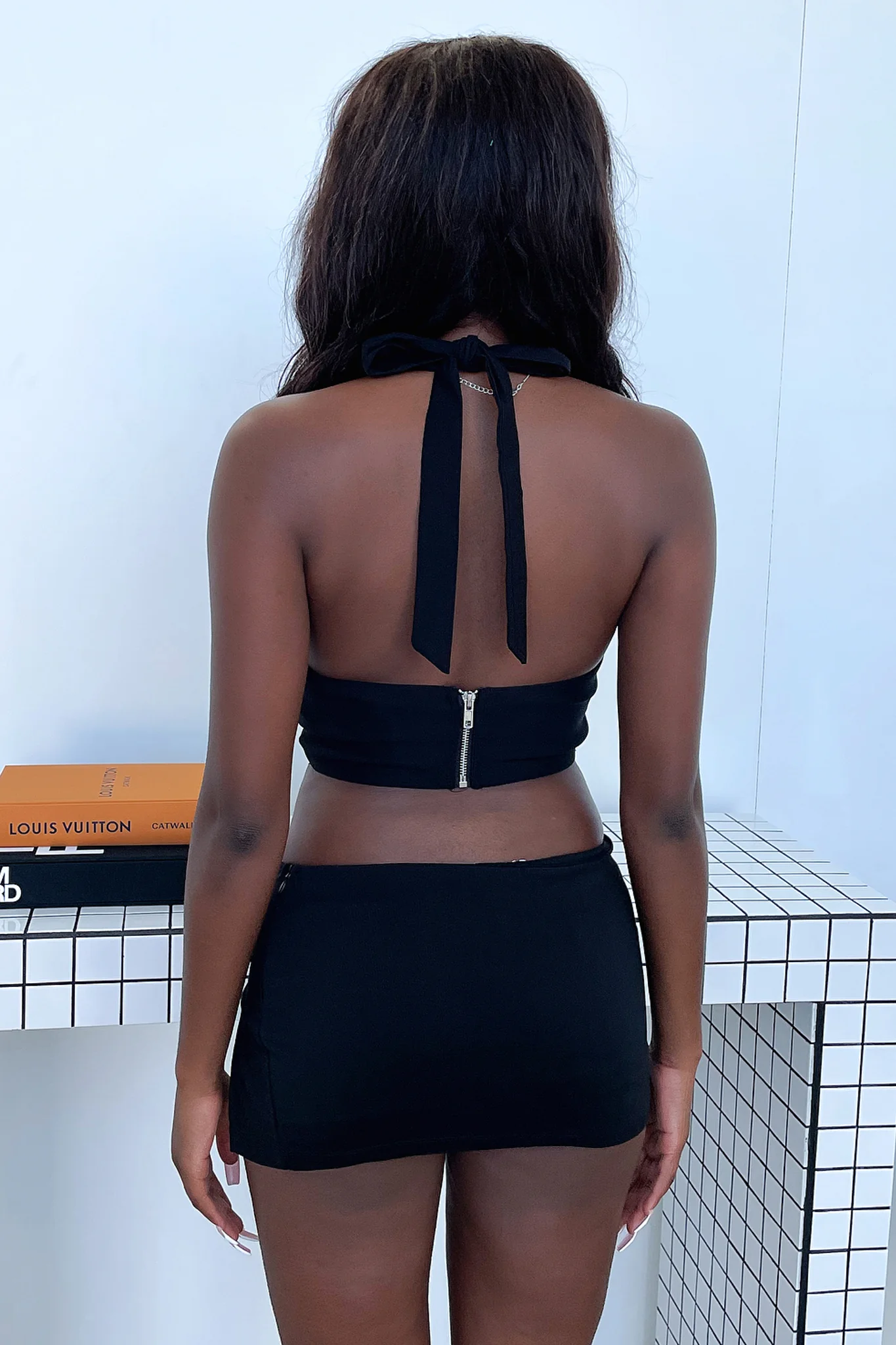 Ingrid Mini Skirt - Black - Image 7