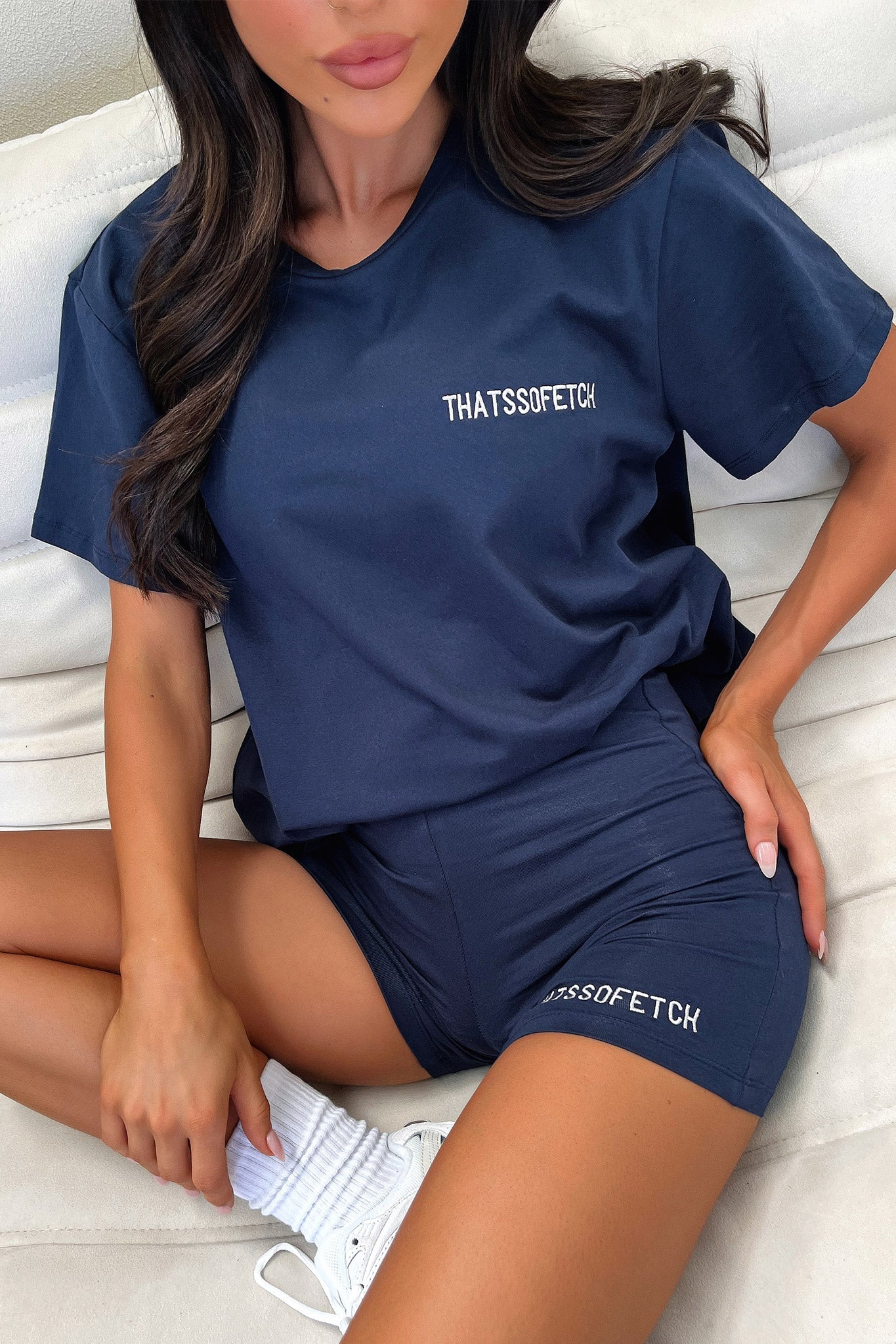 Jaska Bike Shorts - Navy - Image 4