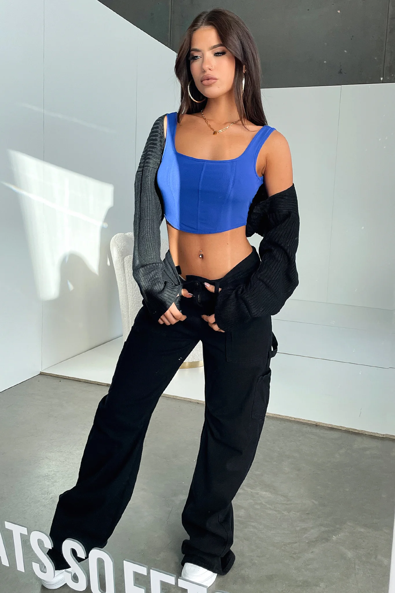Jay Crop - Royal Blue - Image 8