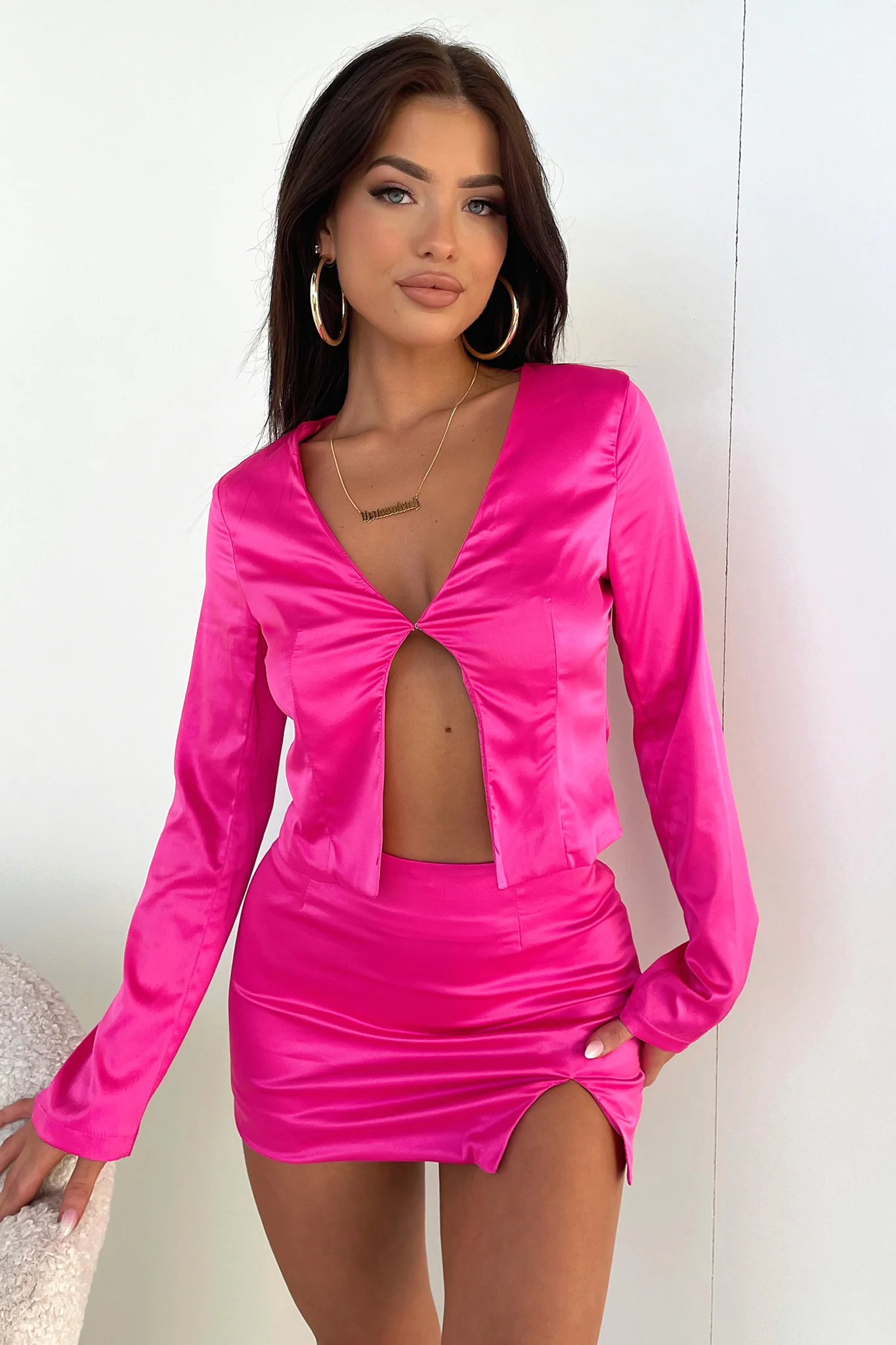 Kairo Skirt - Hot Pink - Image 3