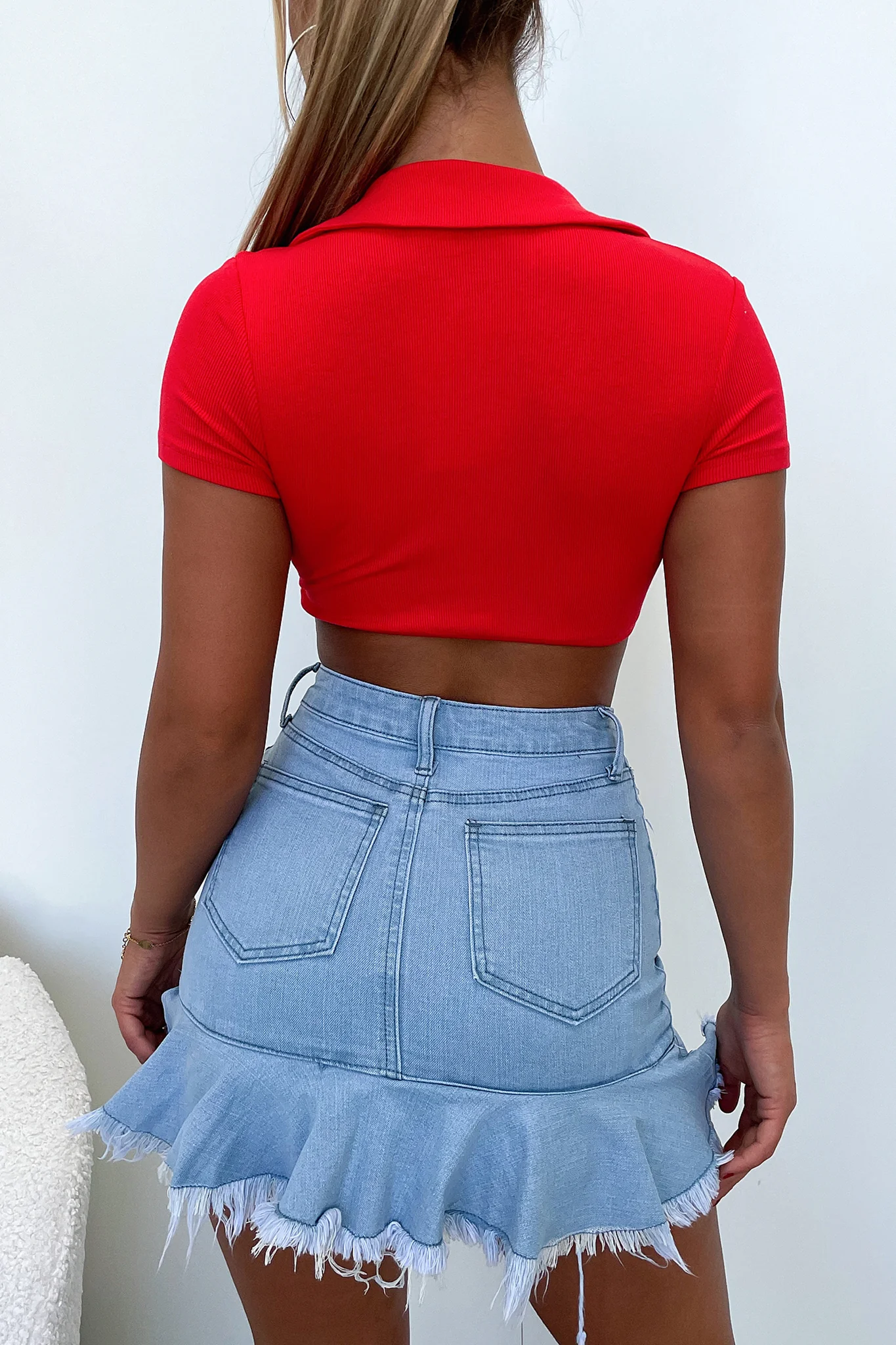 Karma Crop - Red - Image 4