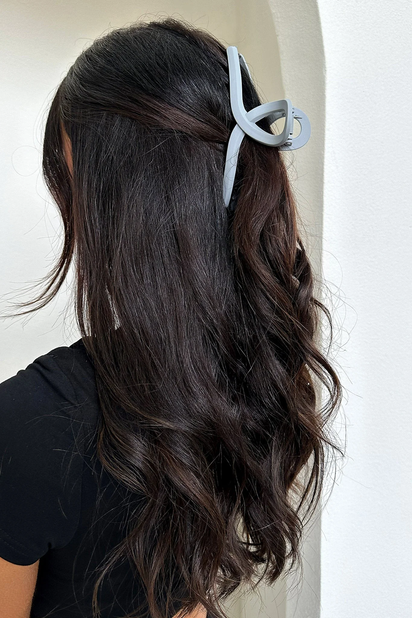 Kayla Claw Clip - Grey - Image 2