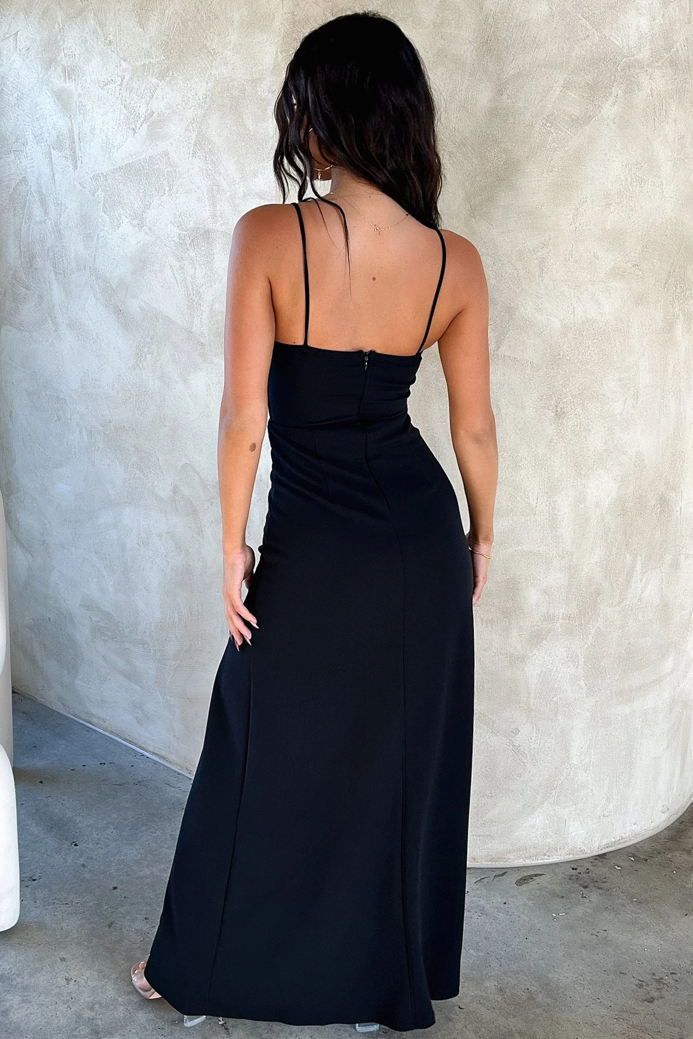 Kira Maxi Dress - Black - Image 8