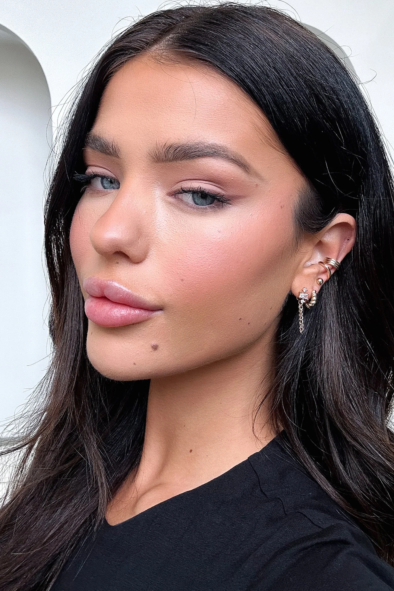 Levi Earrings 5 Pack - Gold - Image 5