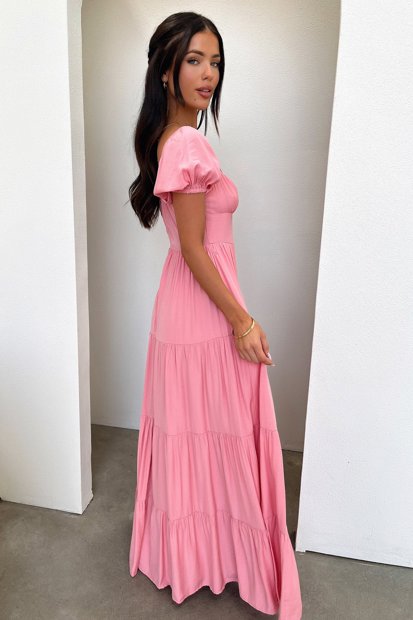 Levona Maxi Dress - Rose - Image 6