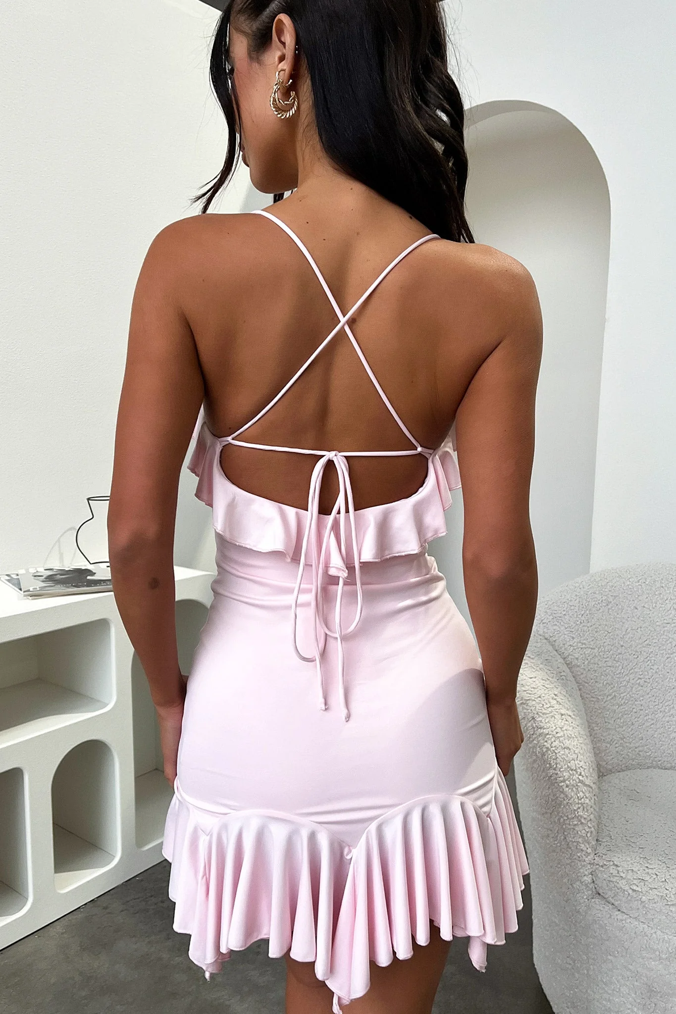 Lucilla Dress - Pink - Image 7