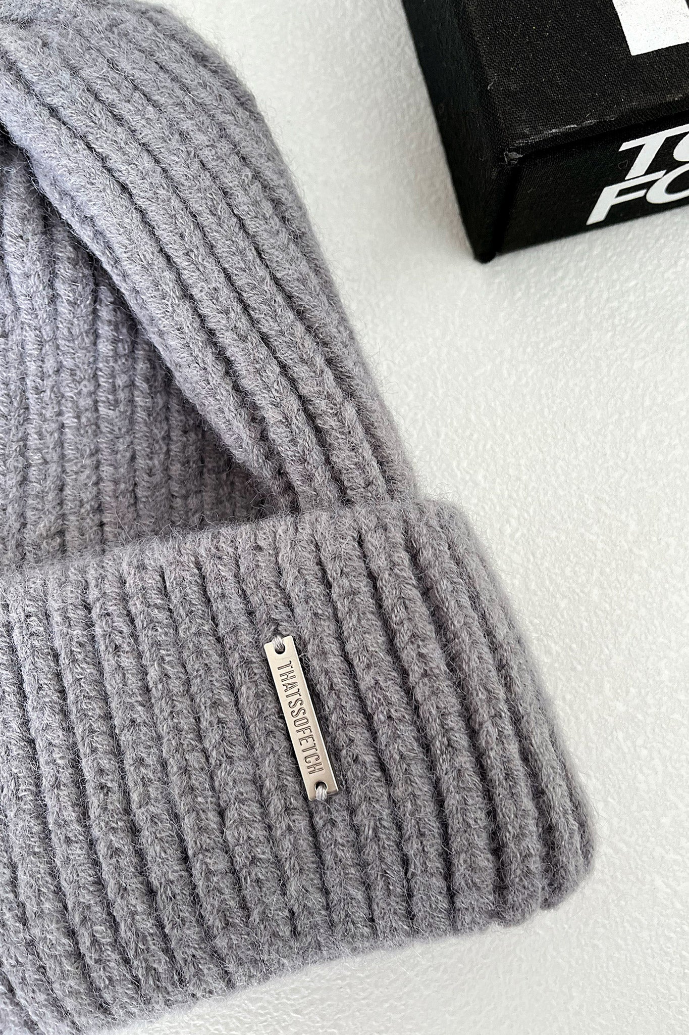 Luna Beanie - Grey - Image 3