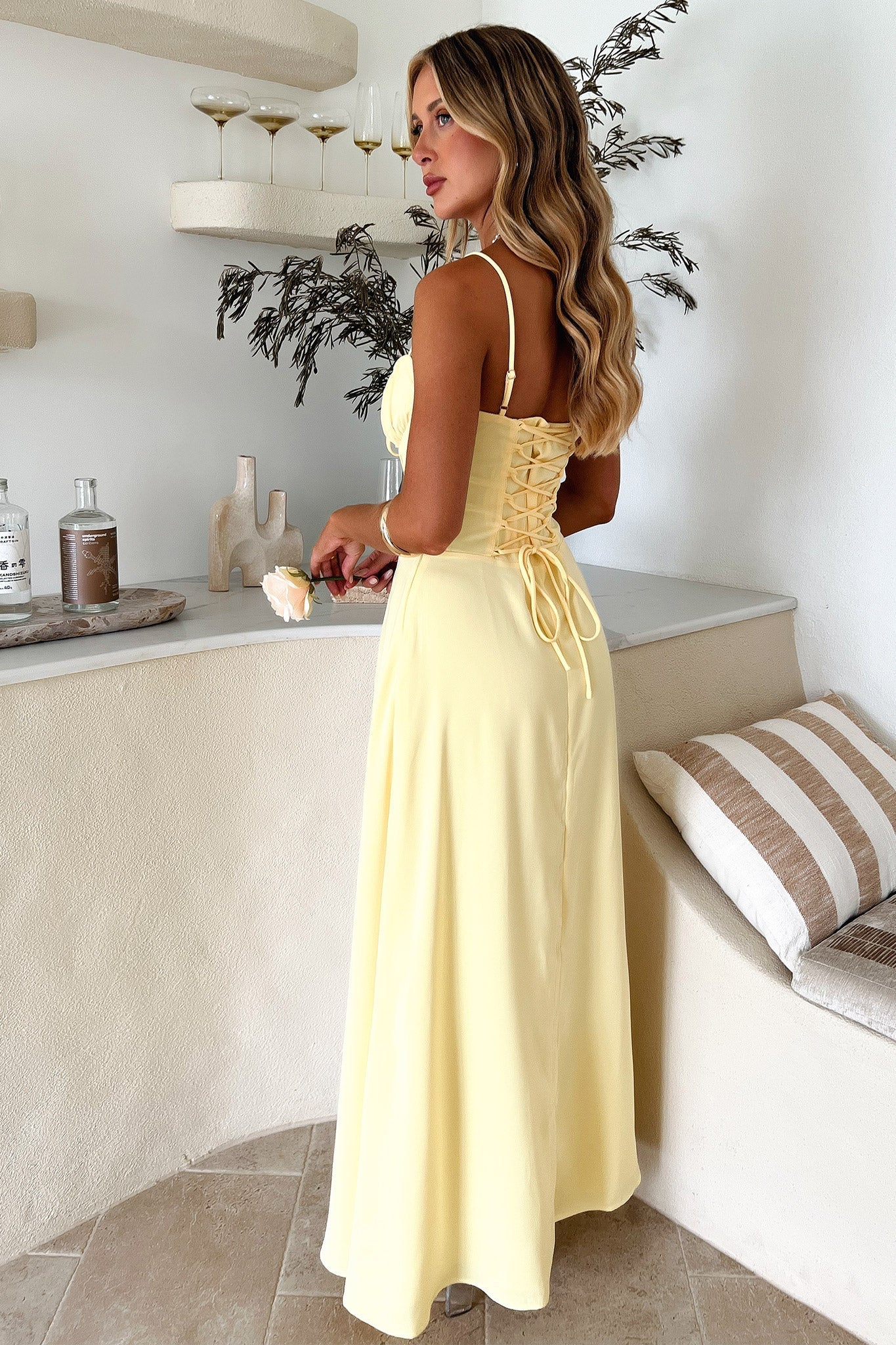 Magdalena Maxi Dress - Yellow - Image 15