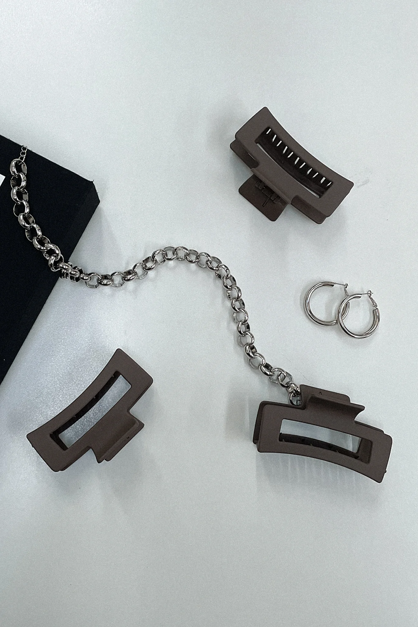 Mika Claw Clip - Brown - Image 4