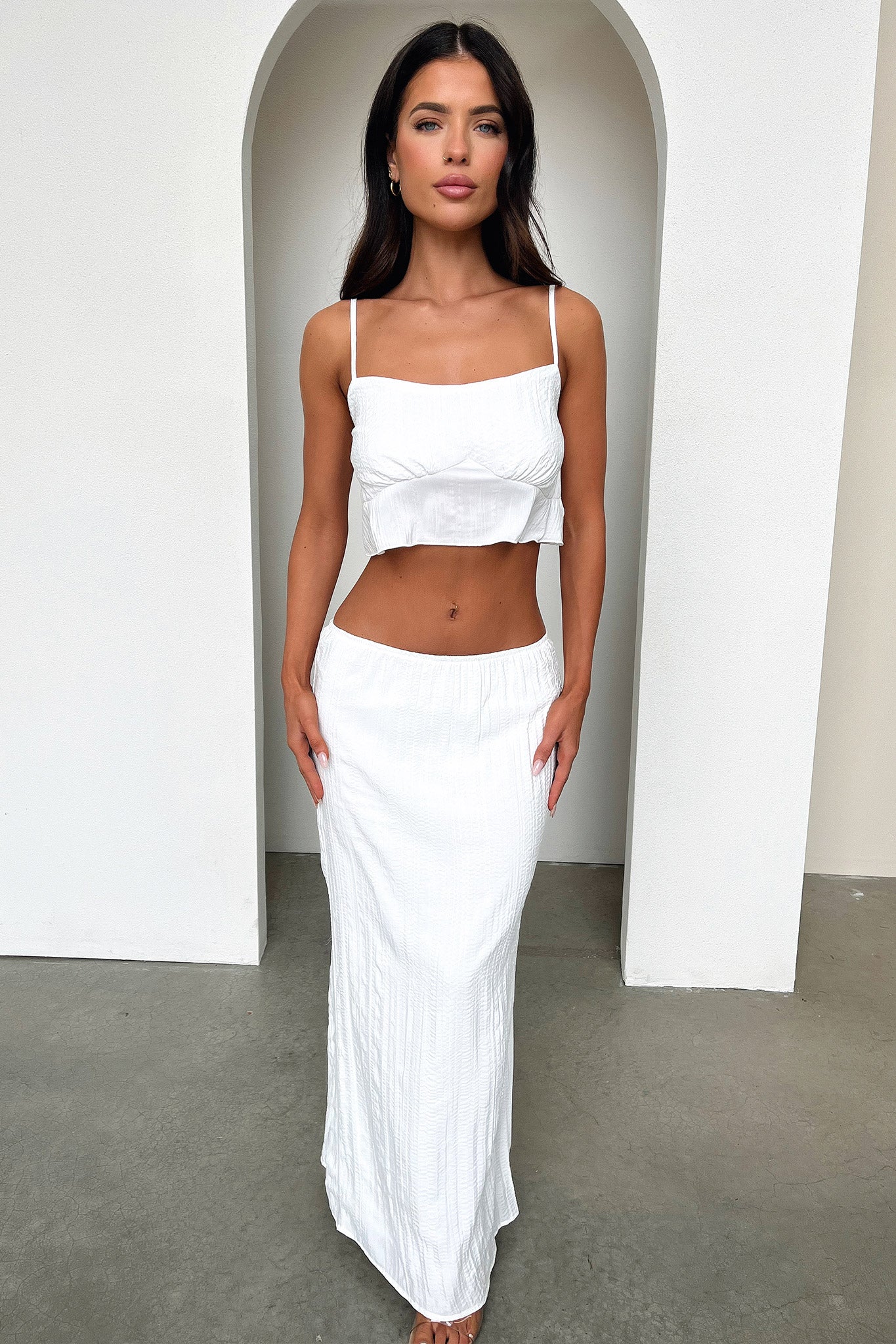 Navine Crop - White - Image 2