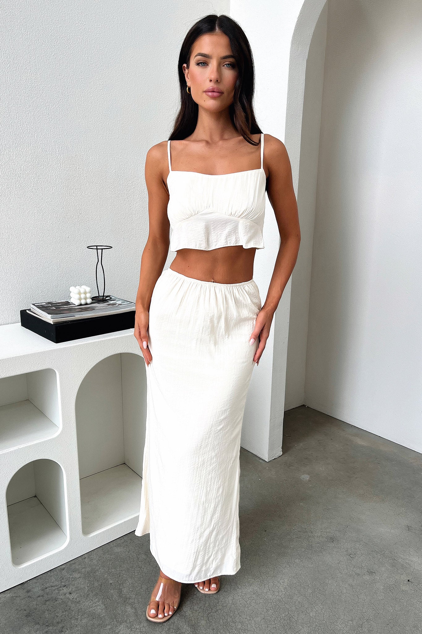Navine Maxi Skirt - Yellow - Image 5