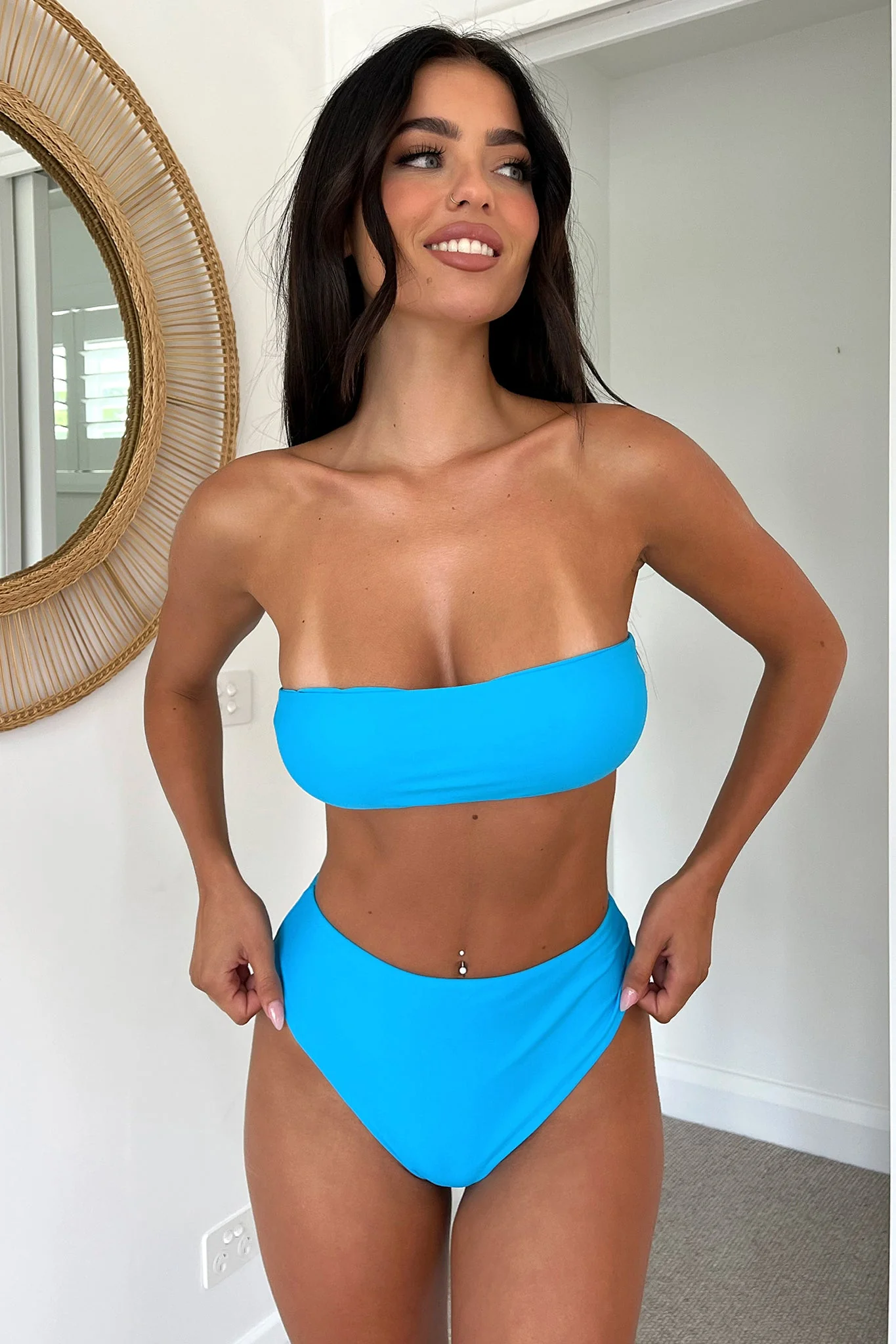 Orla Bikini Top - Blue - Image 3
