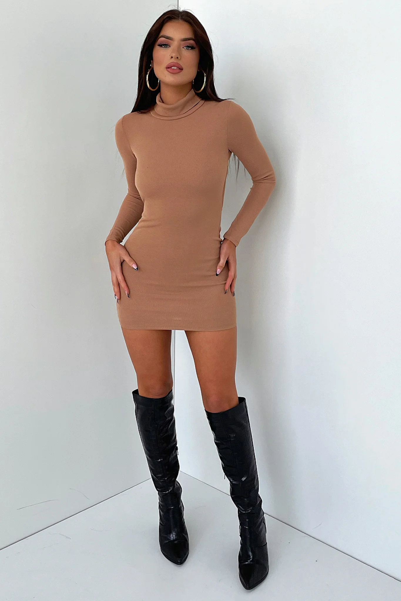 Prism Dress - Brown - Image 2