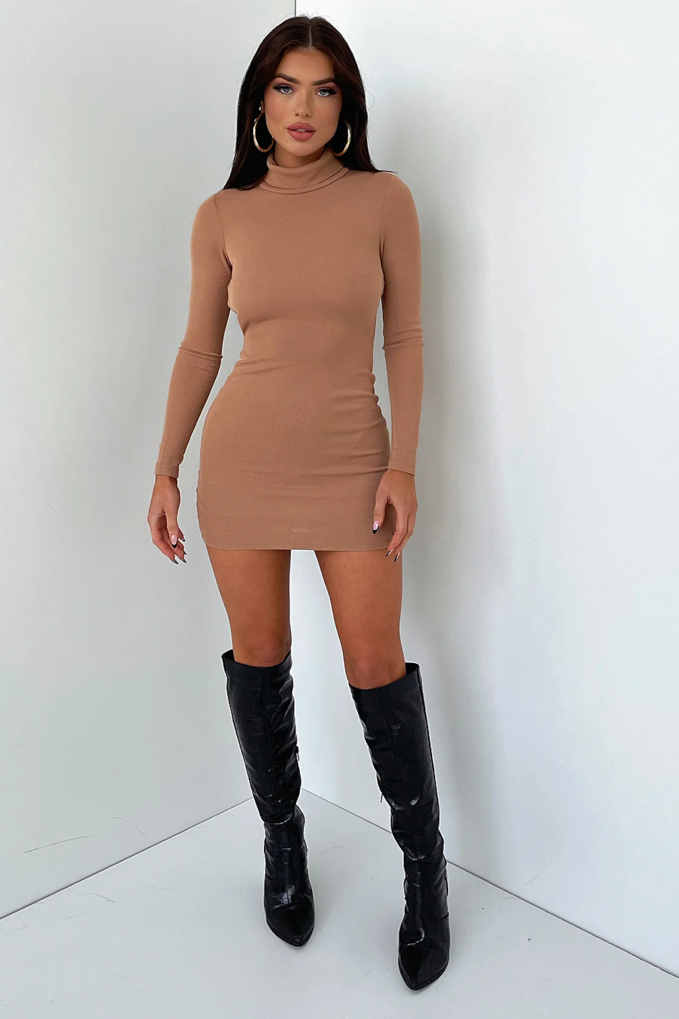 Prism Dress - Brown - Image 4