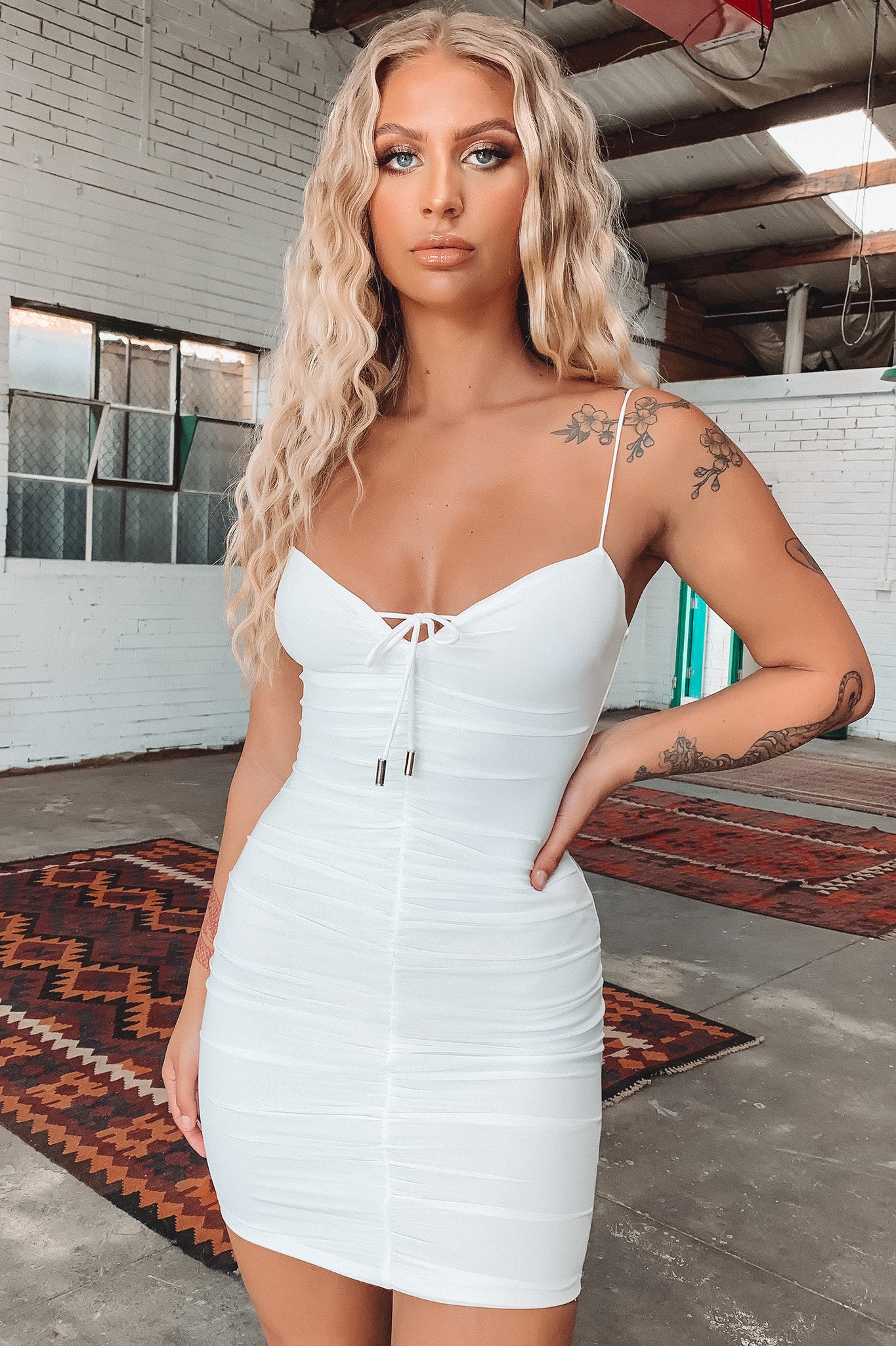 Renn Dress - White - Image 3