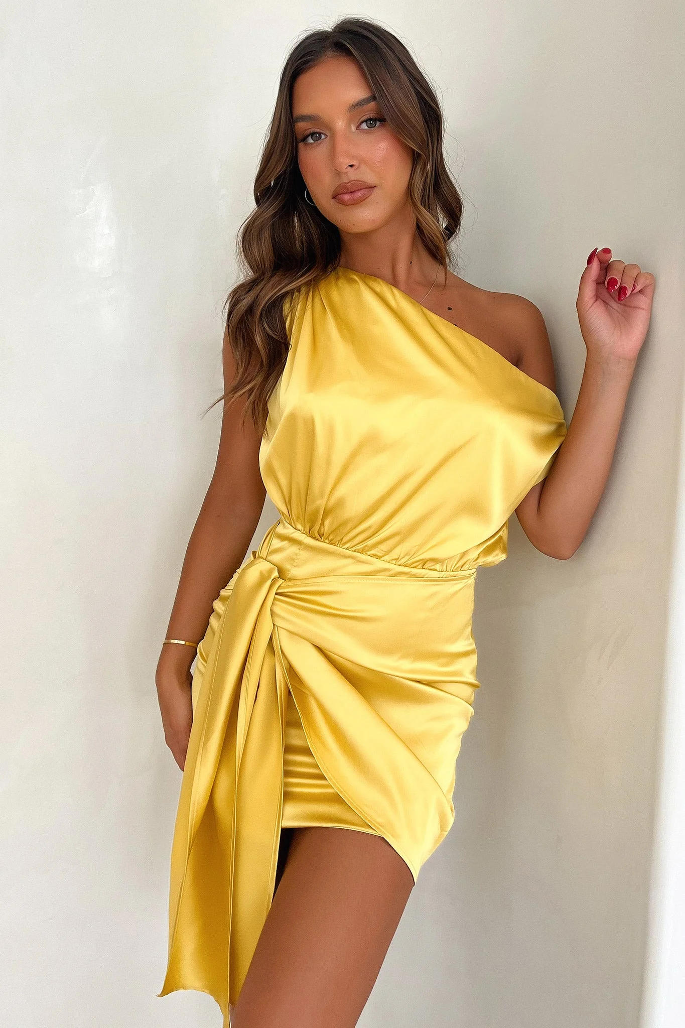 Ricci Dress - Yellow - Image 4