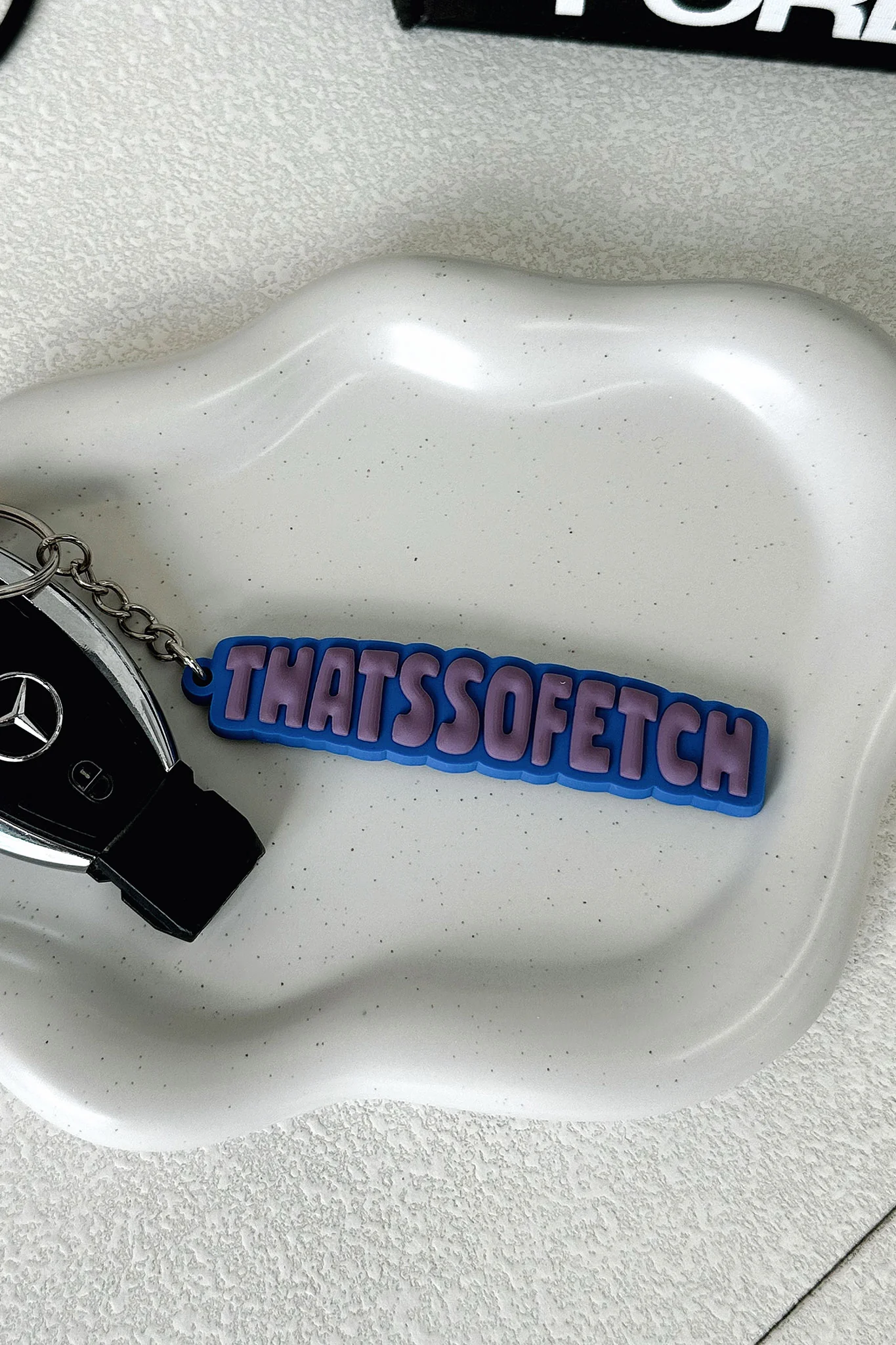 Rowan Keychain - Royalblue/Purple - Image 3