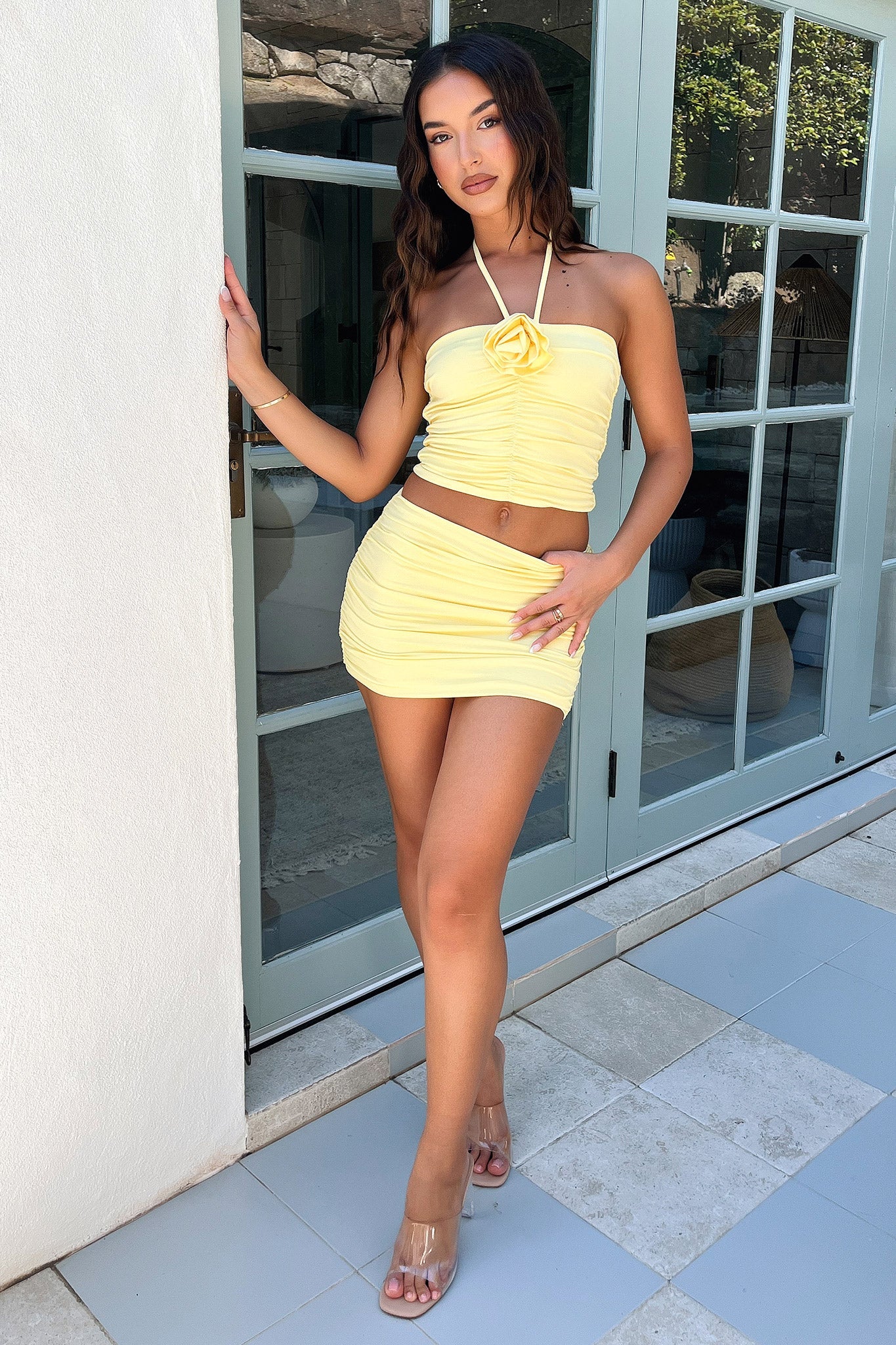 Sania Crop - Yellow - Image 3