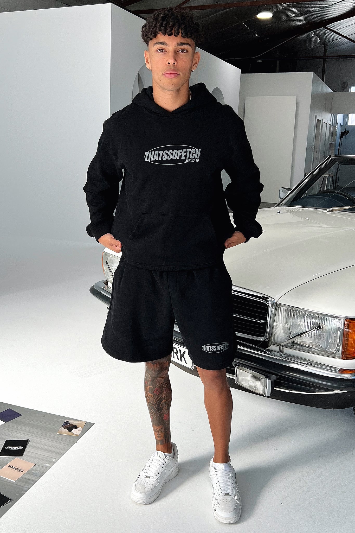 Series 10 3/4 Shorts - Black - Image 3