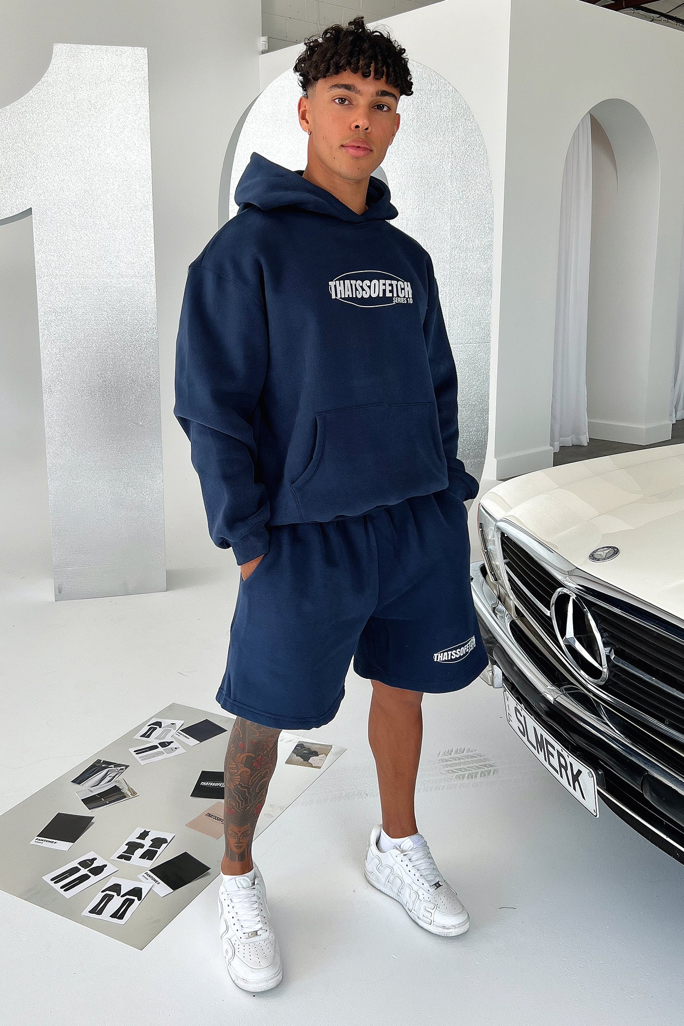 Series 10 3/4 Shorts - Navy - Image 3
