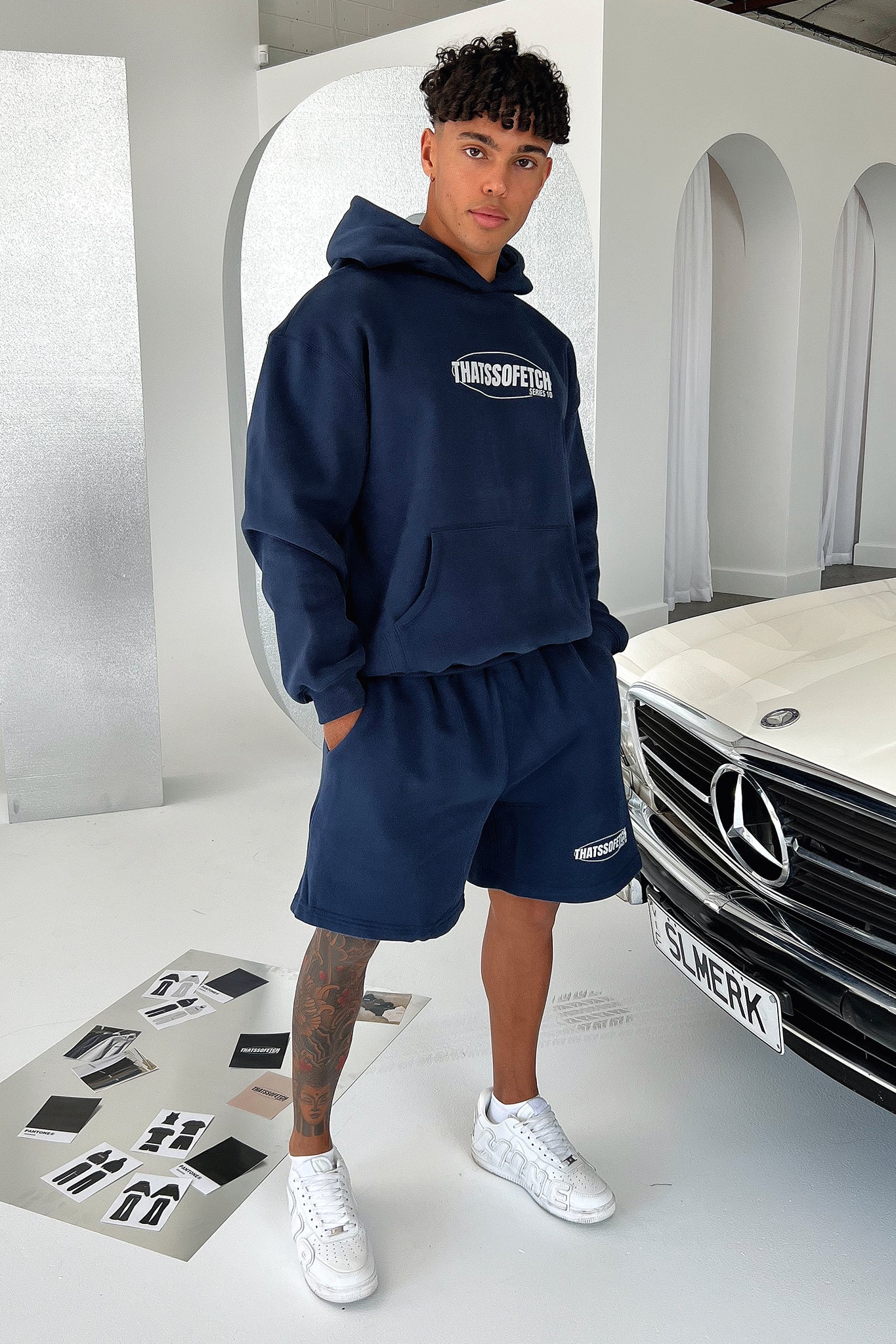 Series 10 3/4 Shorts - Navy - Image 4