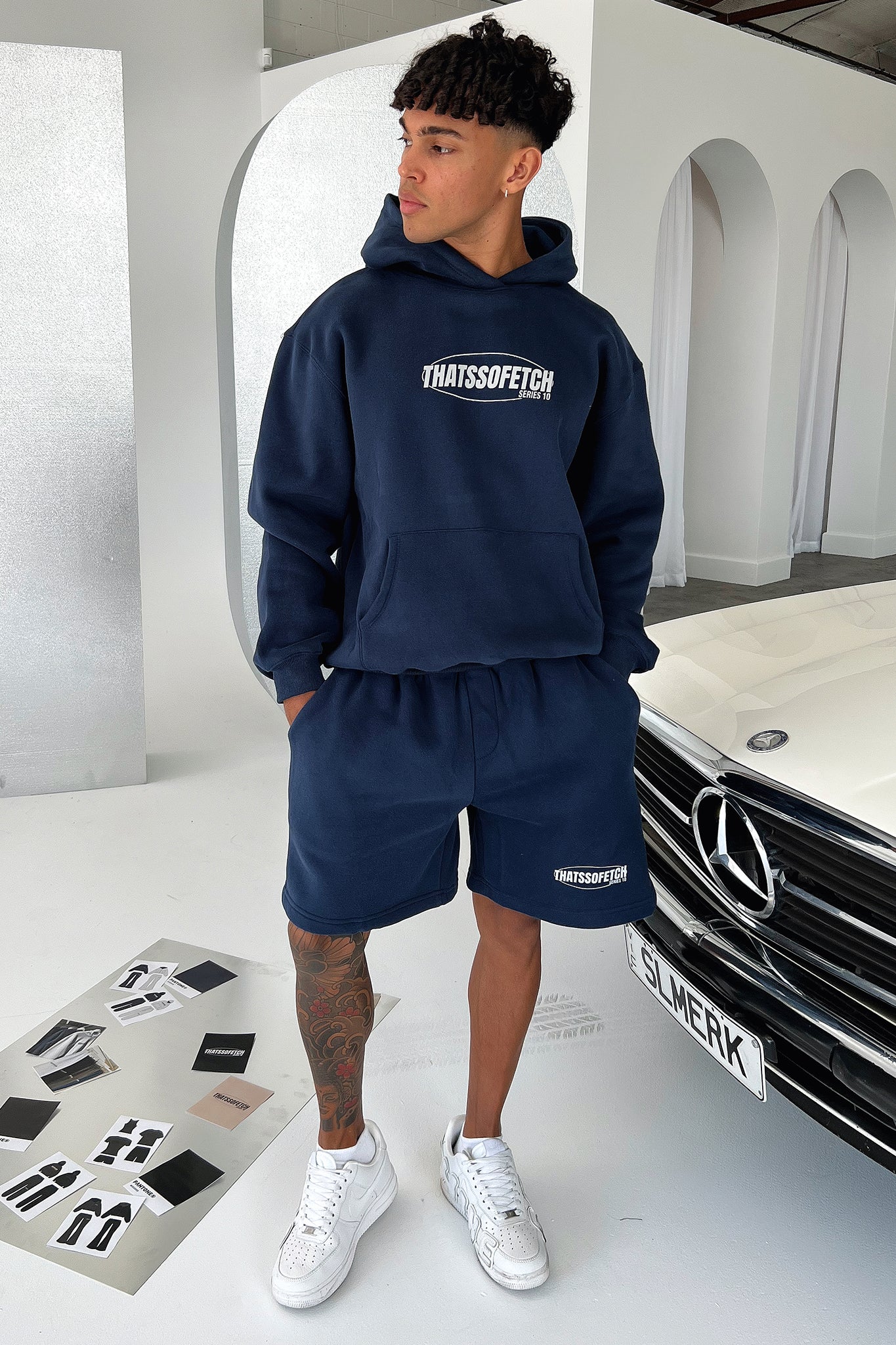 Series 10 3/4 Shorts - Navy - Image 5