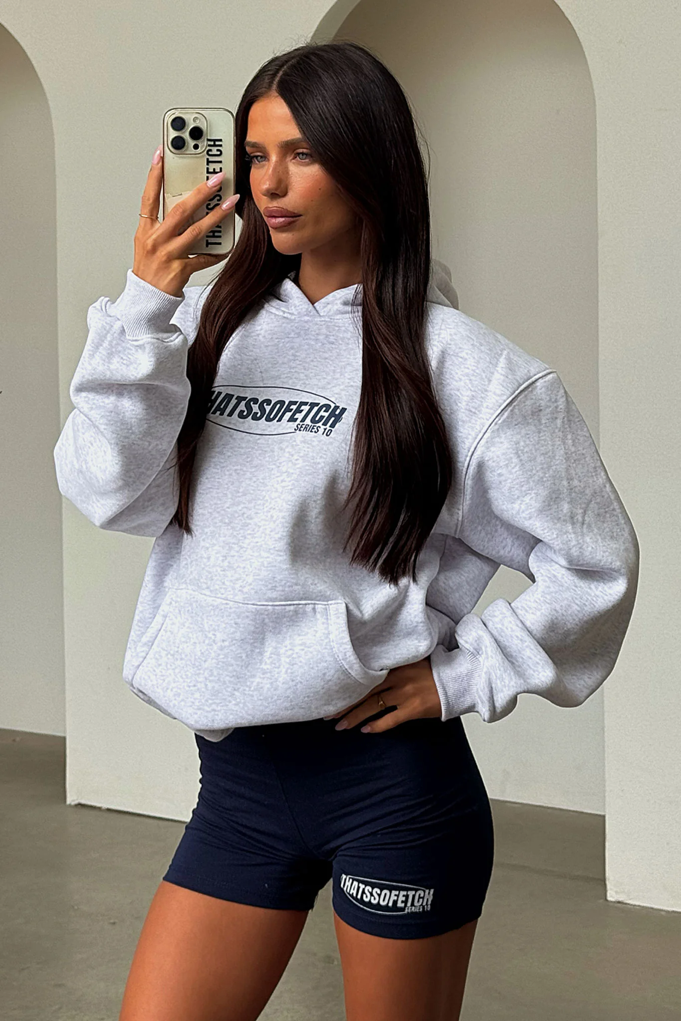 Series 10 Hoodie - Grey - Image 4