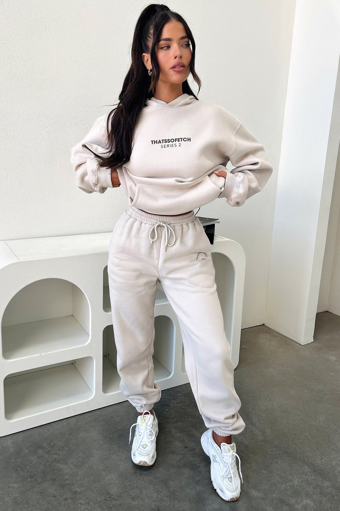 Series 2 Sweatpants - Beige / Brown - Image 5