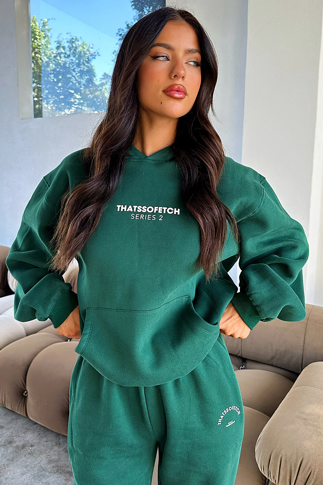 Series 2 Sweatpants - Emerald Green - Image 3