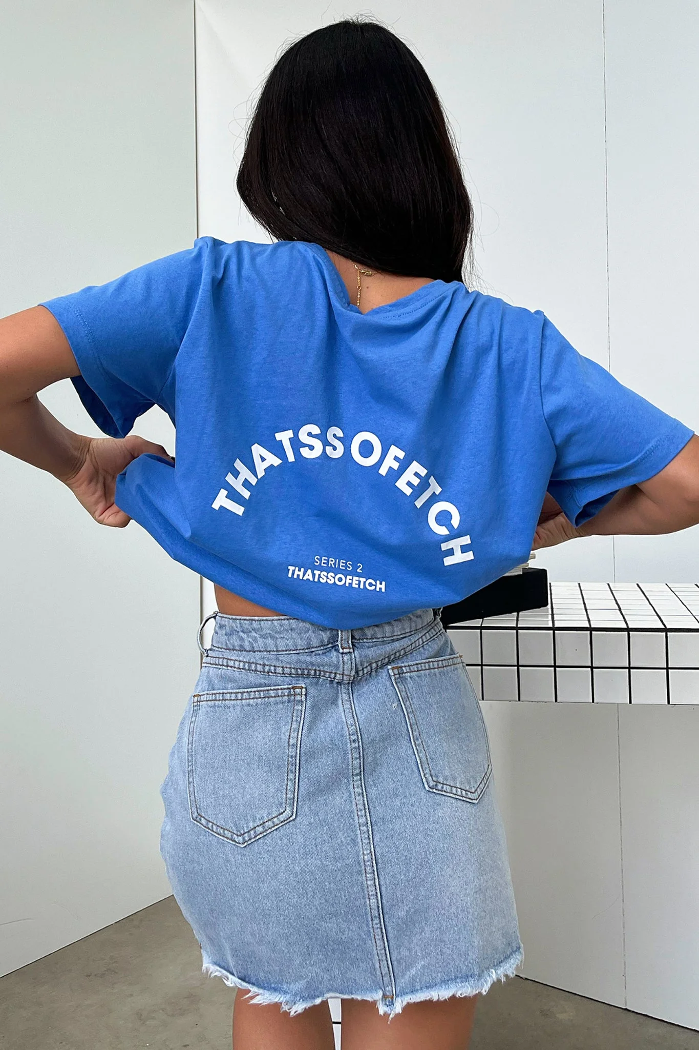 Series 2 Tee - Royal Blue - Image 6