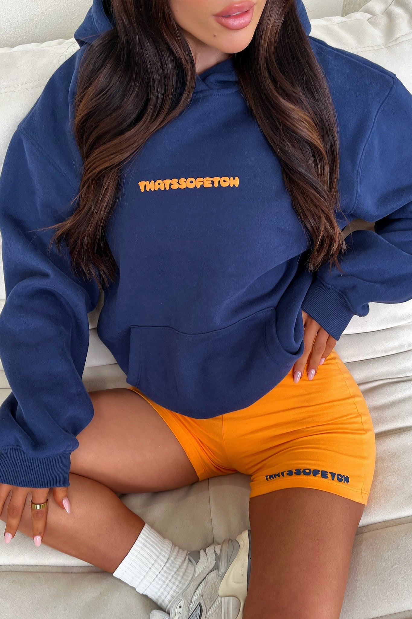 Series 3 Bike Shorts - Orange - Image 5